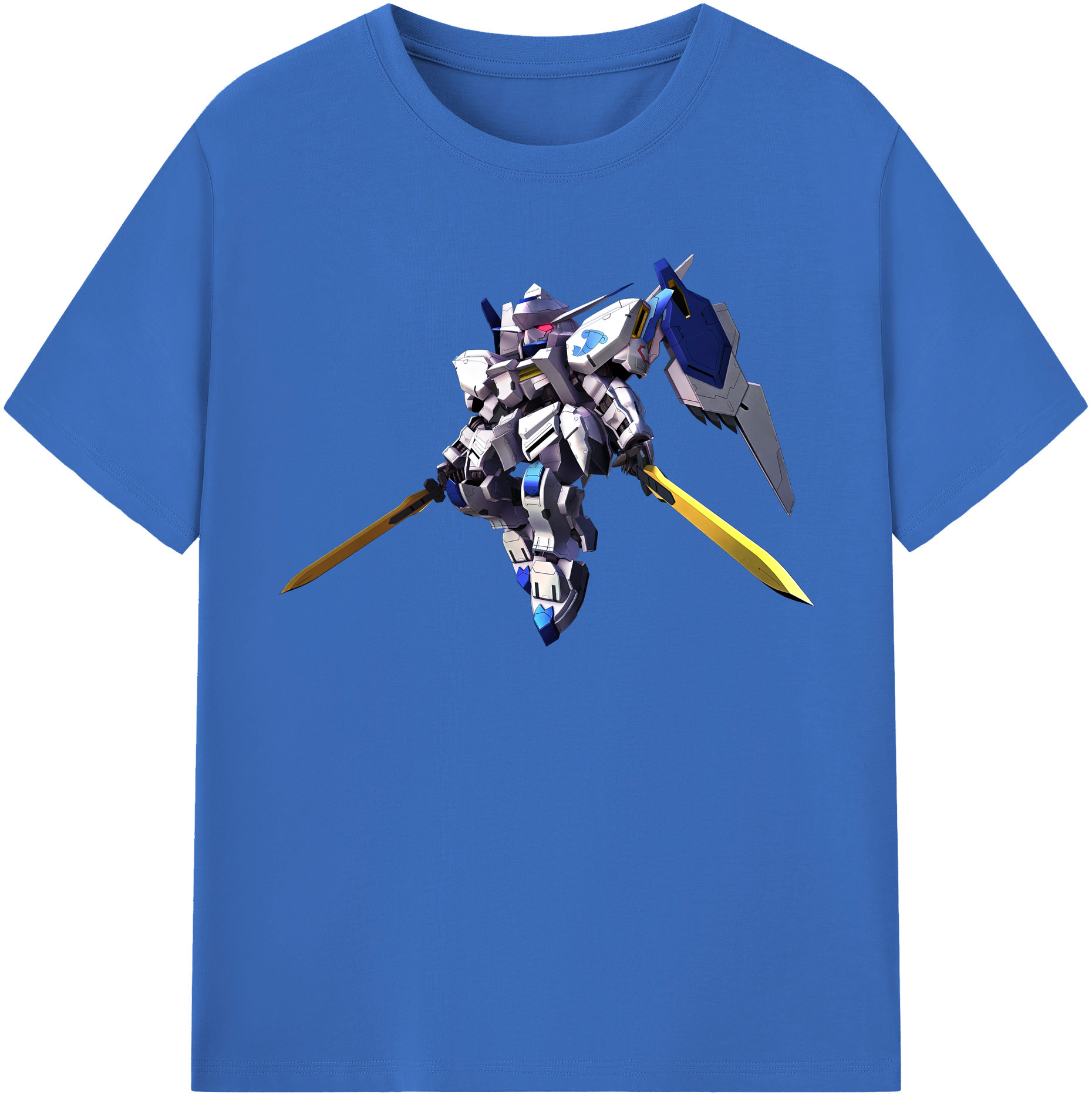 （画像用） 機動戦士ガンダム Mobile Suit Gundam 綿100％半袖Tシャツ（フロントプリント）