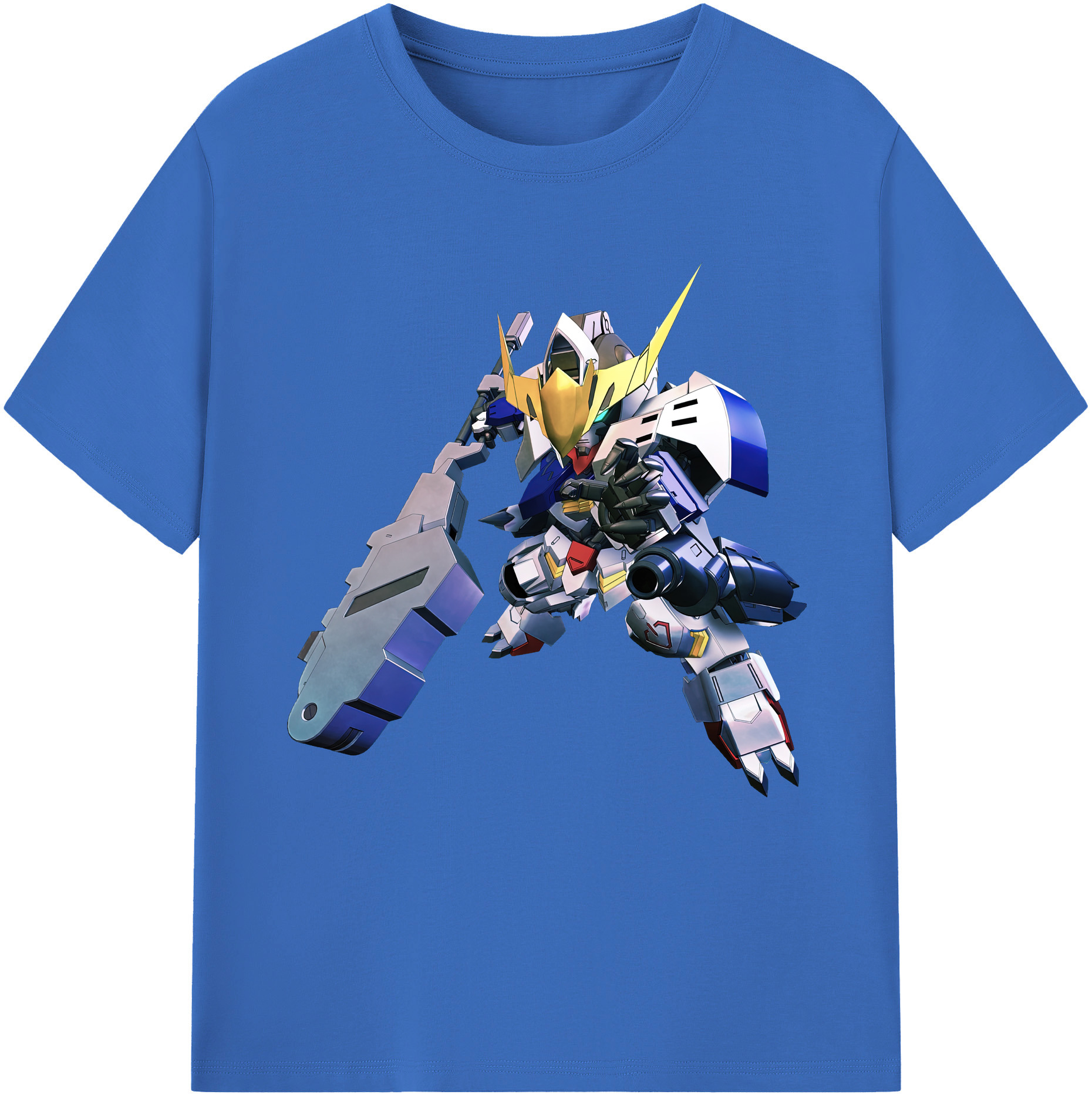 （画像用） 機動戦士ガンダム Mobile Suit Gundam 綿100％半袖Tシャツ（フロントプリント）