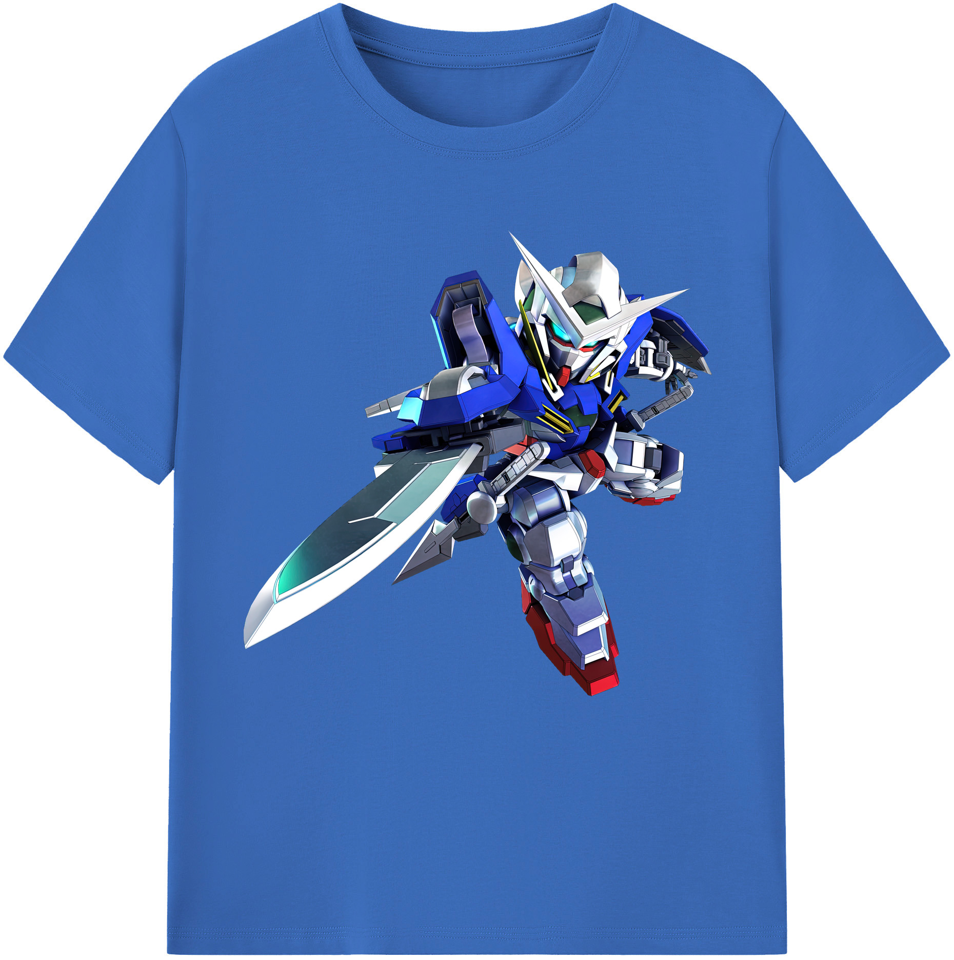 （画像用） 機動戦士ガンダム Mobile Suit Gundam 綿100％半袖Tシャツ（フロントプリント）