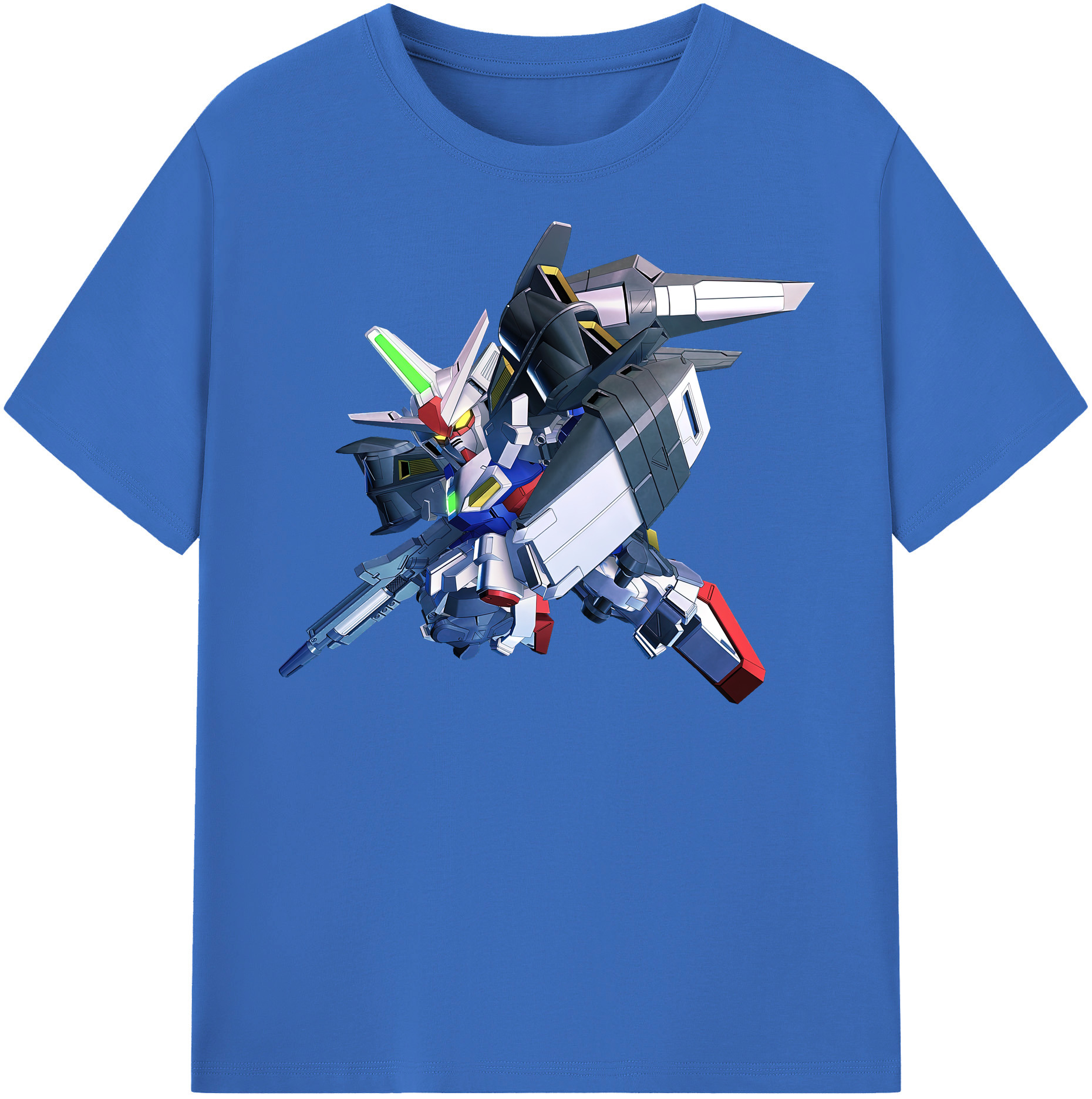 （画像用） 機動戦士ガンダム Mobile Suit Gundam 綿100％半袖Tシャツ（フロントプリント）