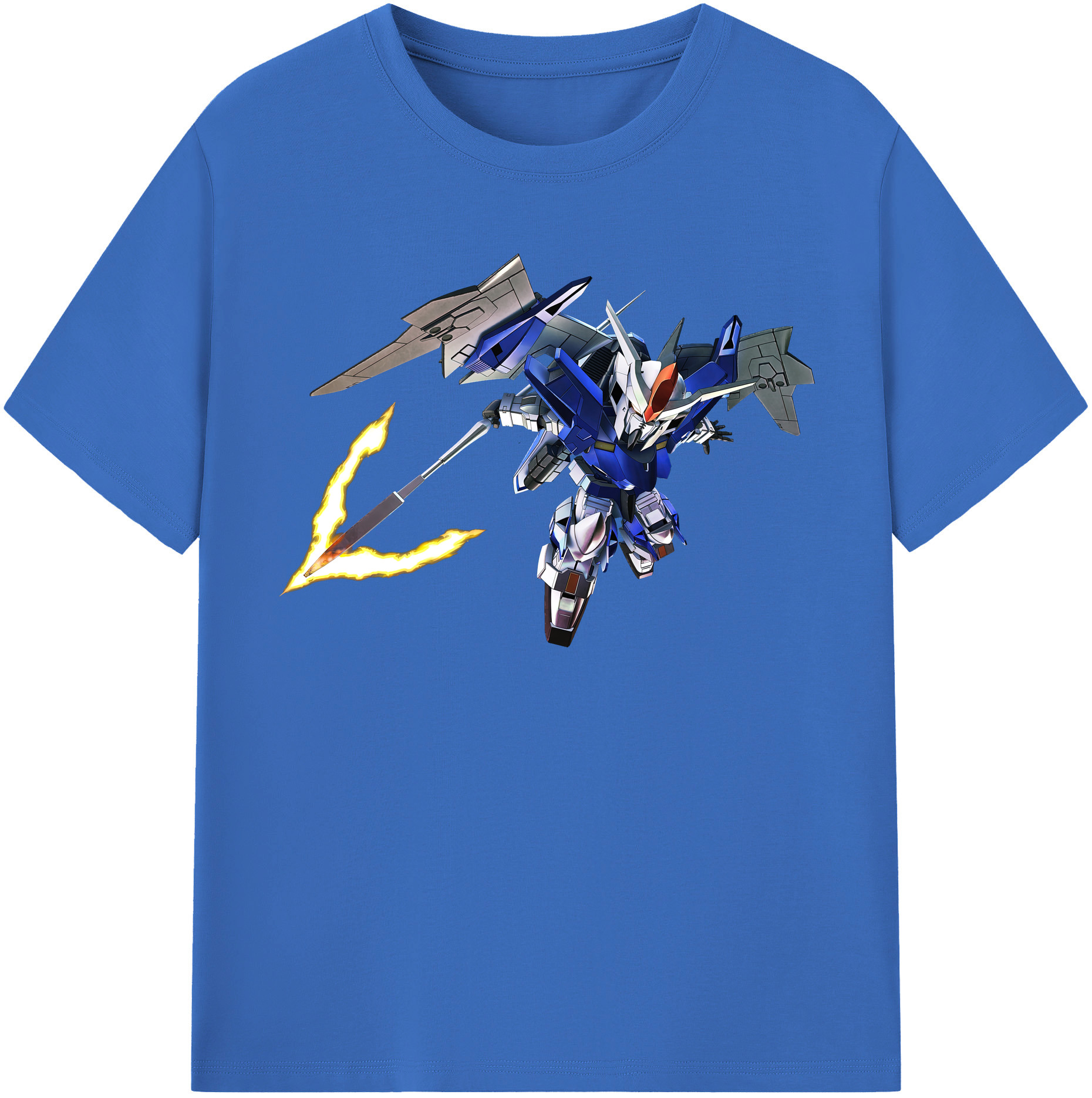 （画像用） 機動戦士ガンダム Mobile Suit Gundam 綿100％半袖Tシャツ（フロントプリント）