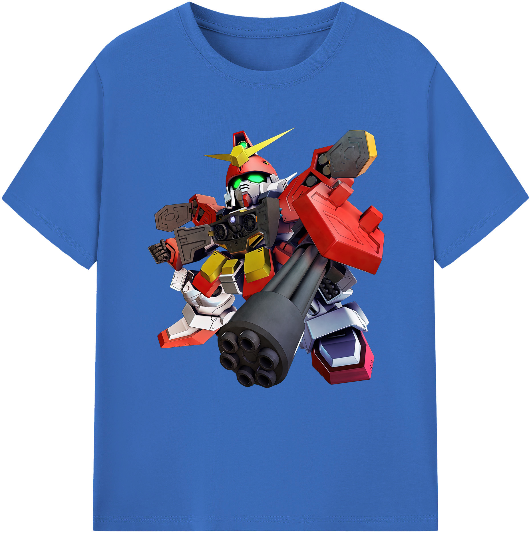 （画像用） 機動戦士ガンダム Mobile Suit Gundam 綿100％半袖Tシャツ（フロントプリント）