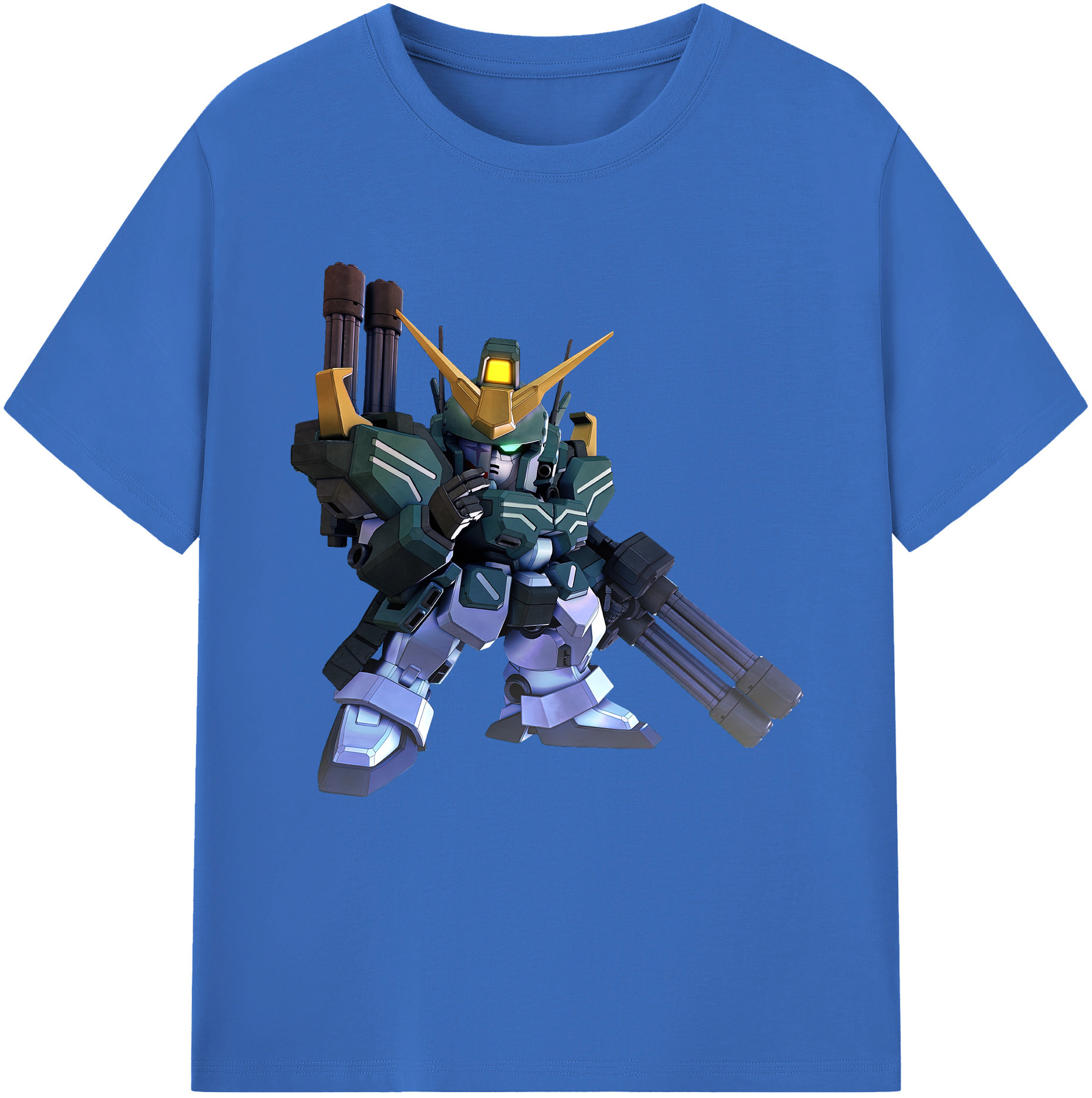 （画像用） 機動戦士ガンダム Mobile Suit Gundam 綿100％半袖Tシャツ（フロントプリント）