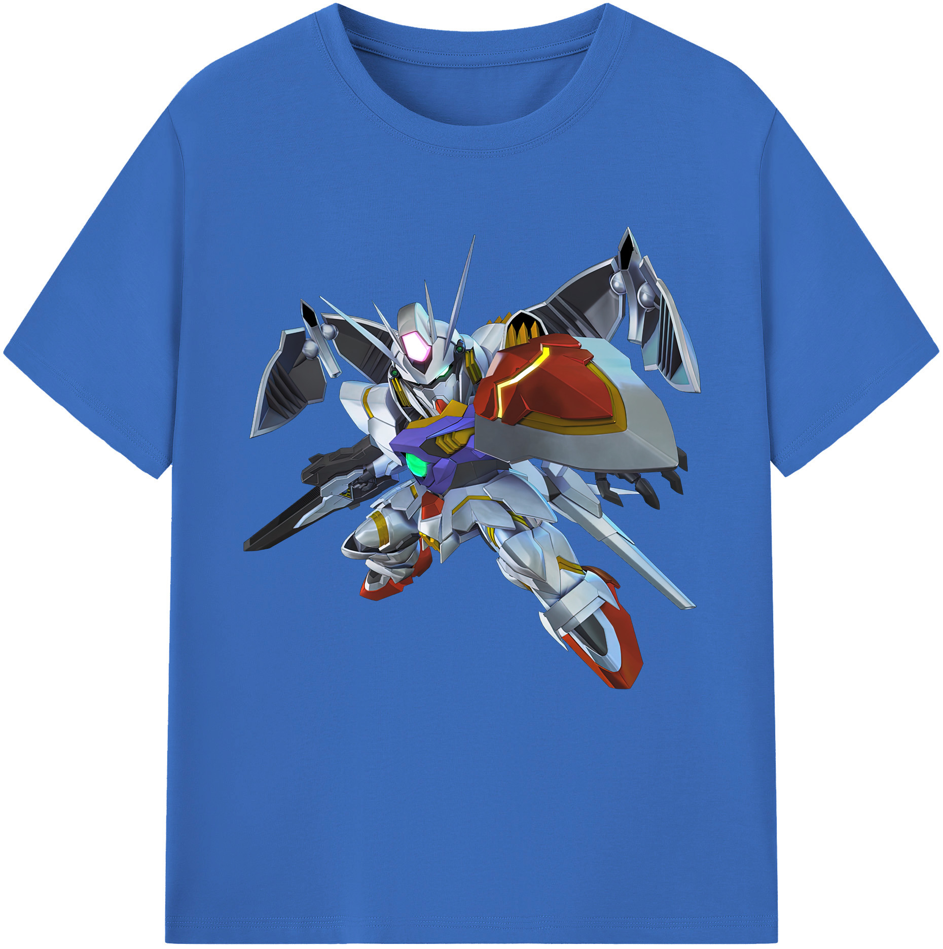 （画像用） 機動戦士ガンダム Mobile Suit Gundam 綿100％半袖Tシャツ（フロントプリント）
