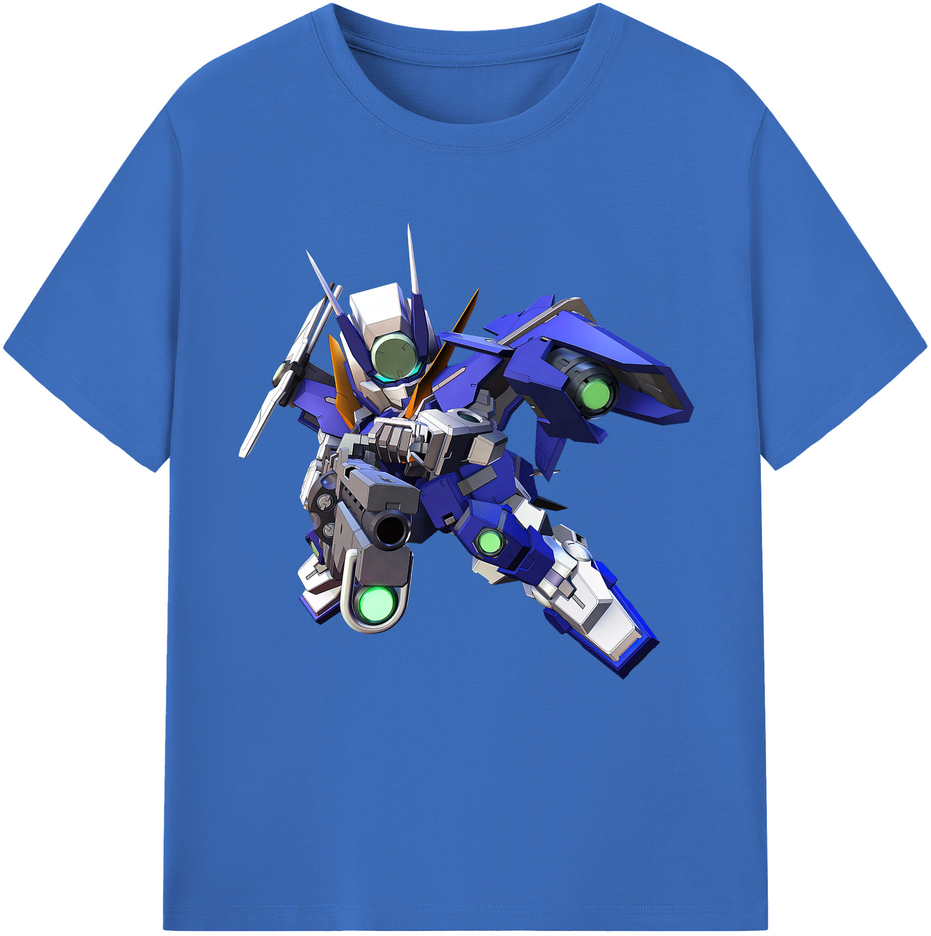 （画像用） 機動戦士ガンダム Mobile Suit Gundam 綿100％半袖Tシャツ（フロントプリント）