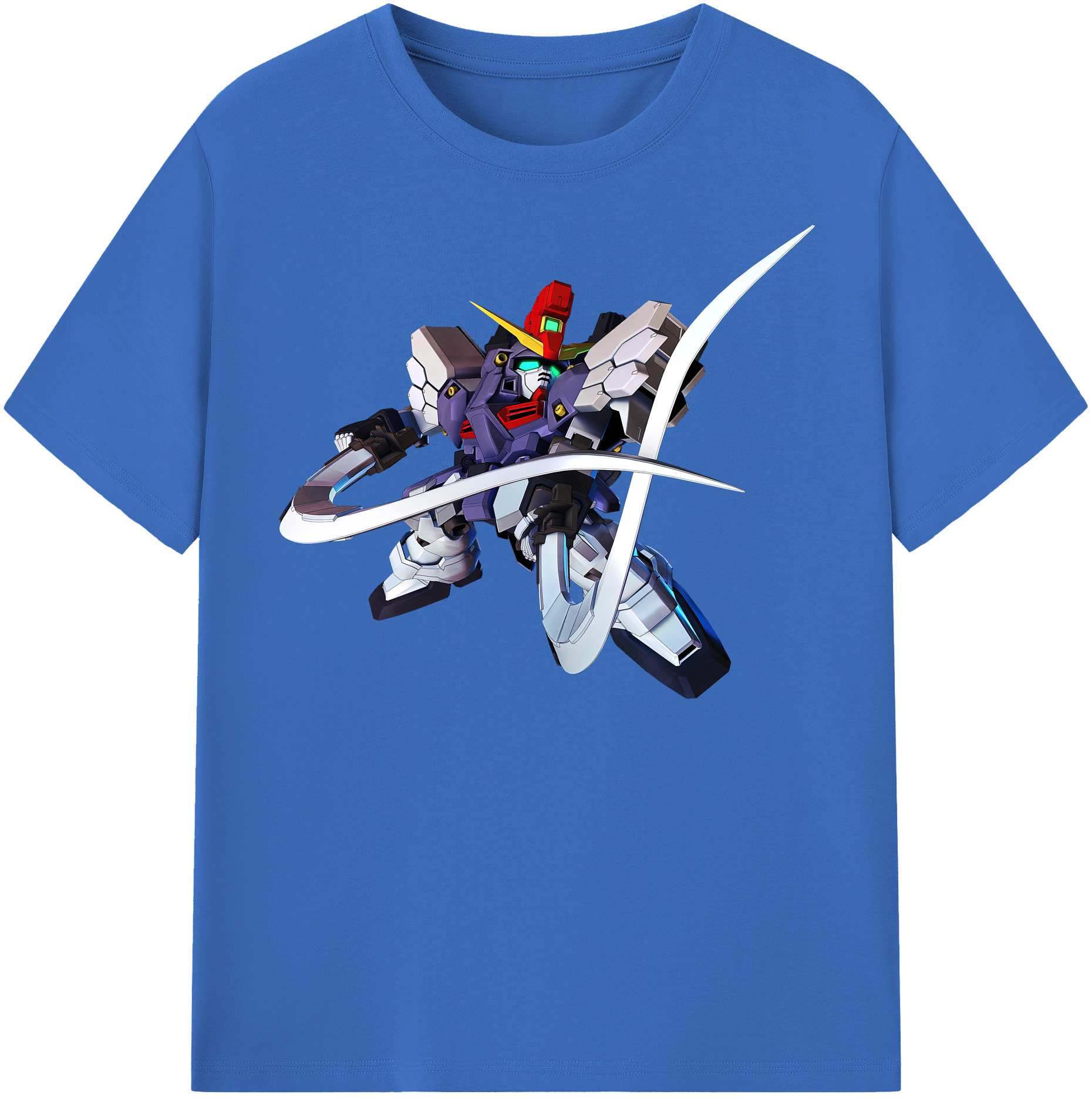 （画像用） 機動戦士ガンダム Mobile Suit Gundam 綿100％半袖Tシャツ（フロントプリント）