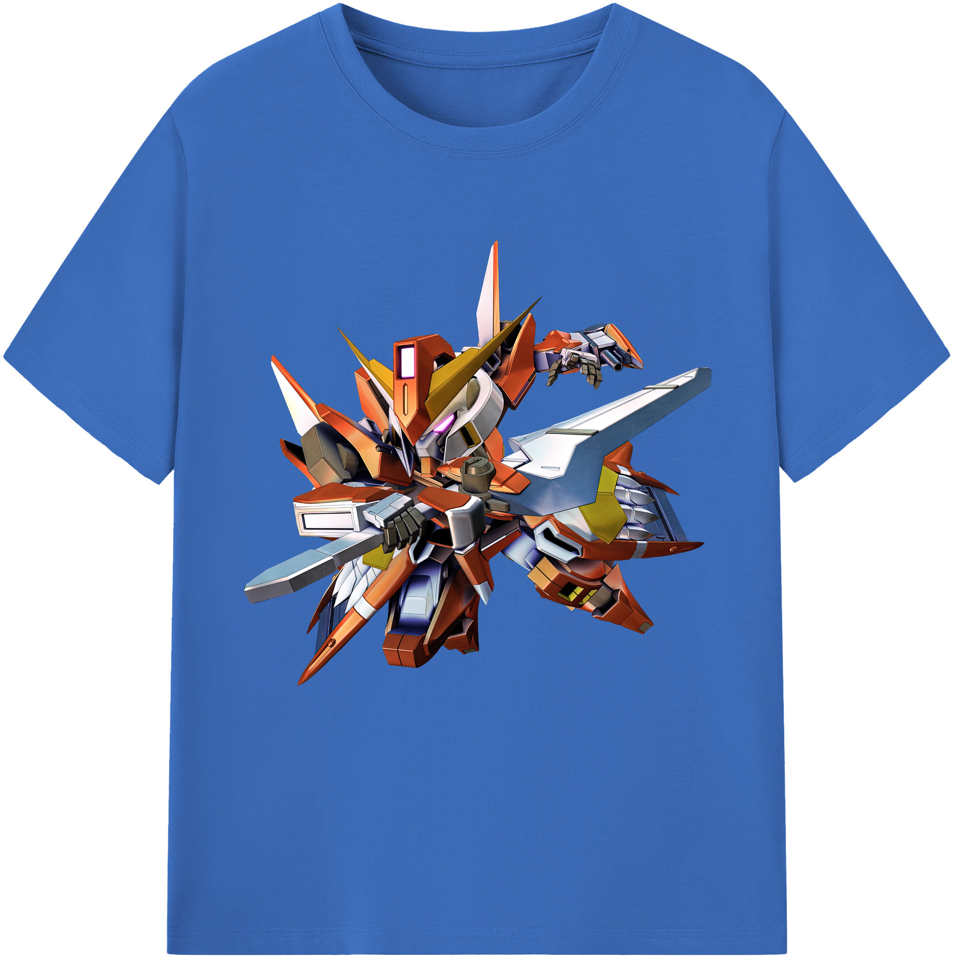 （画像用） 機動戦士ガンダム Mobile Suit Gundam 綿100％半袖Tシャツ（フロントプリント）