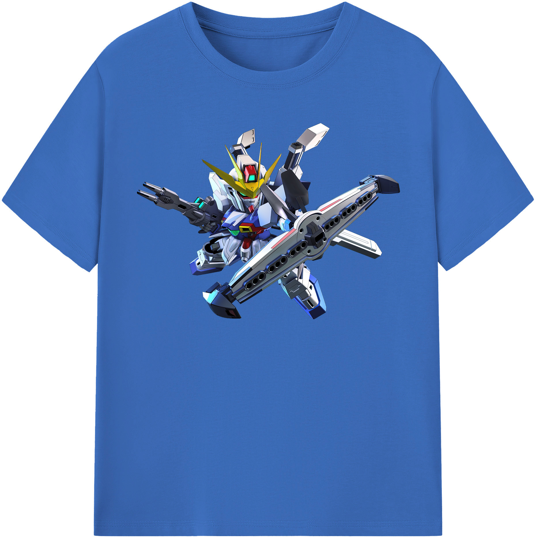 （画像用） 機動戦士ガンダム Mobile Suit Gundam 綿100％半袖Tシャツ（フロントプリント）