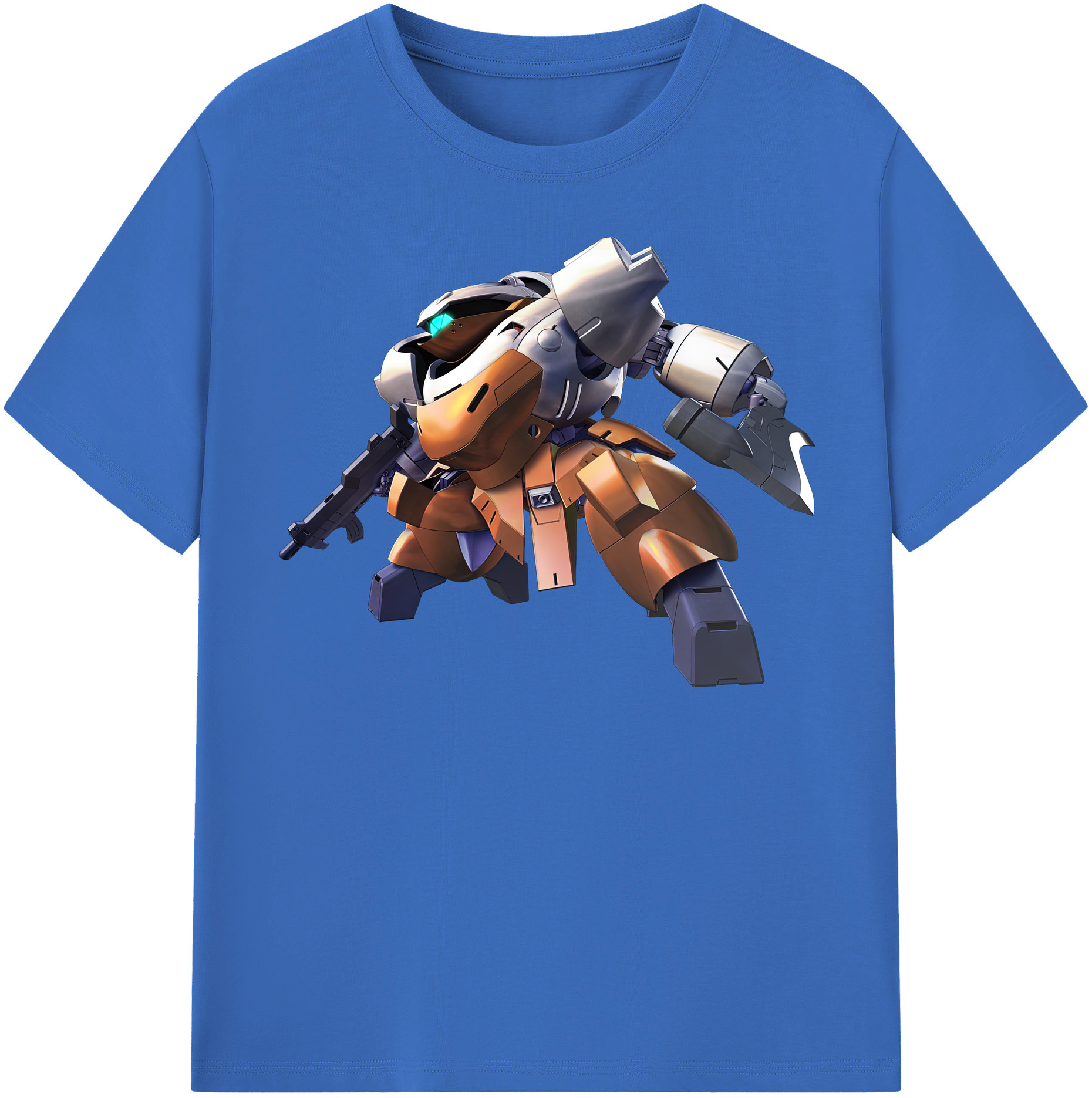 （画像用） 機動戦士ガンダム Mobile Suit Gundam 綿100％半袖Tシャツ（フロントプリント）