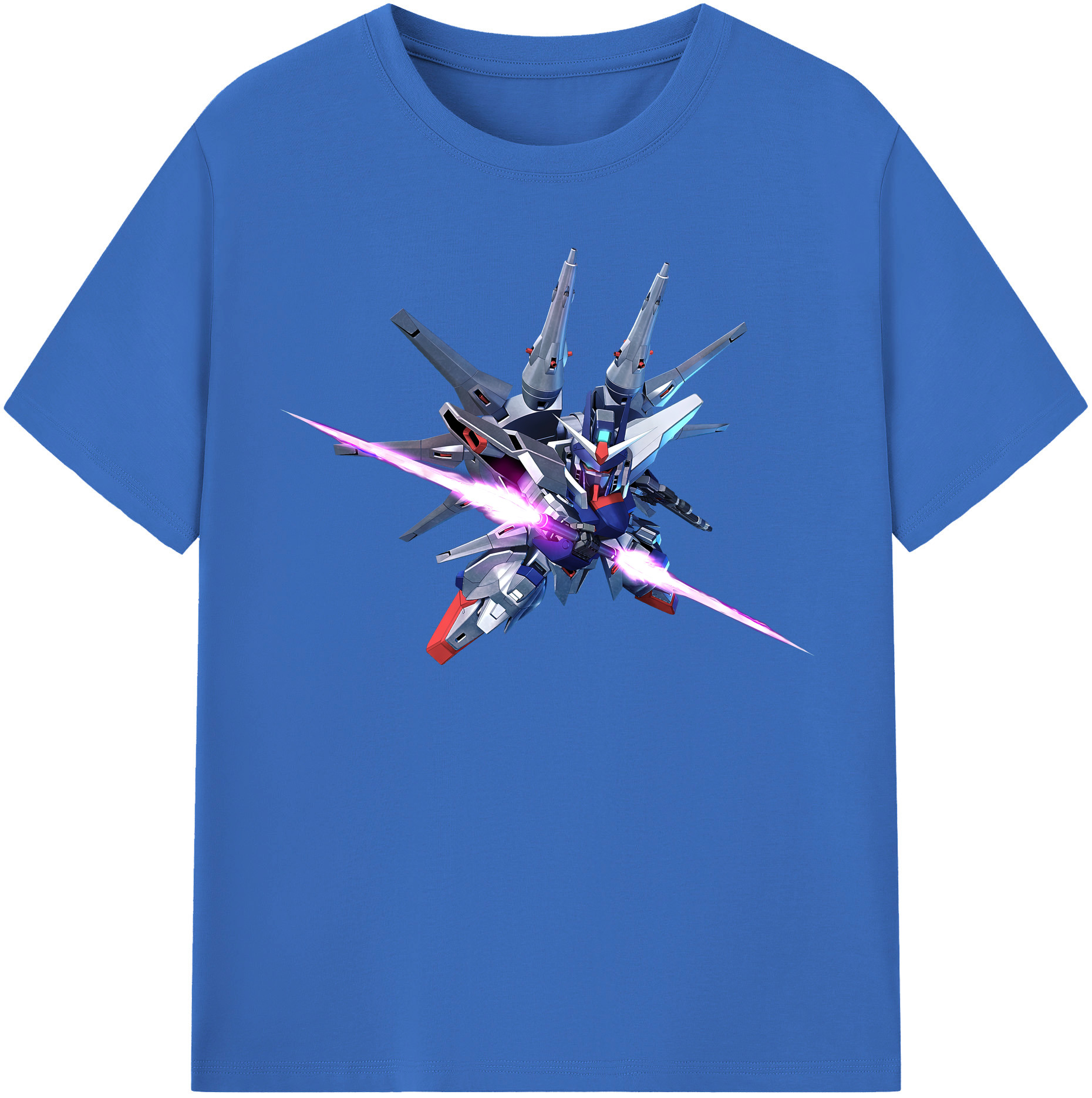 （画像用） 機動戦士ガンダム Mobile Suit Gundam 綿100％半袖Tシャツ（フロントプリント）