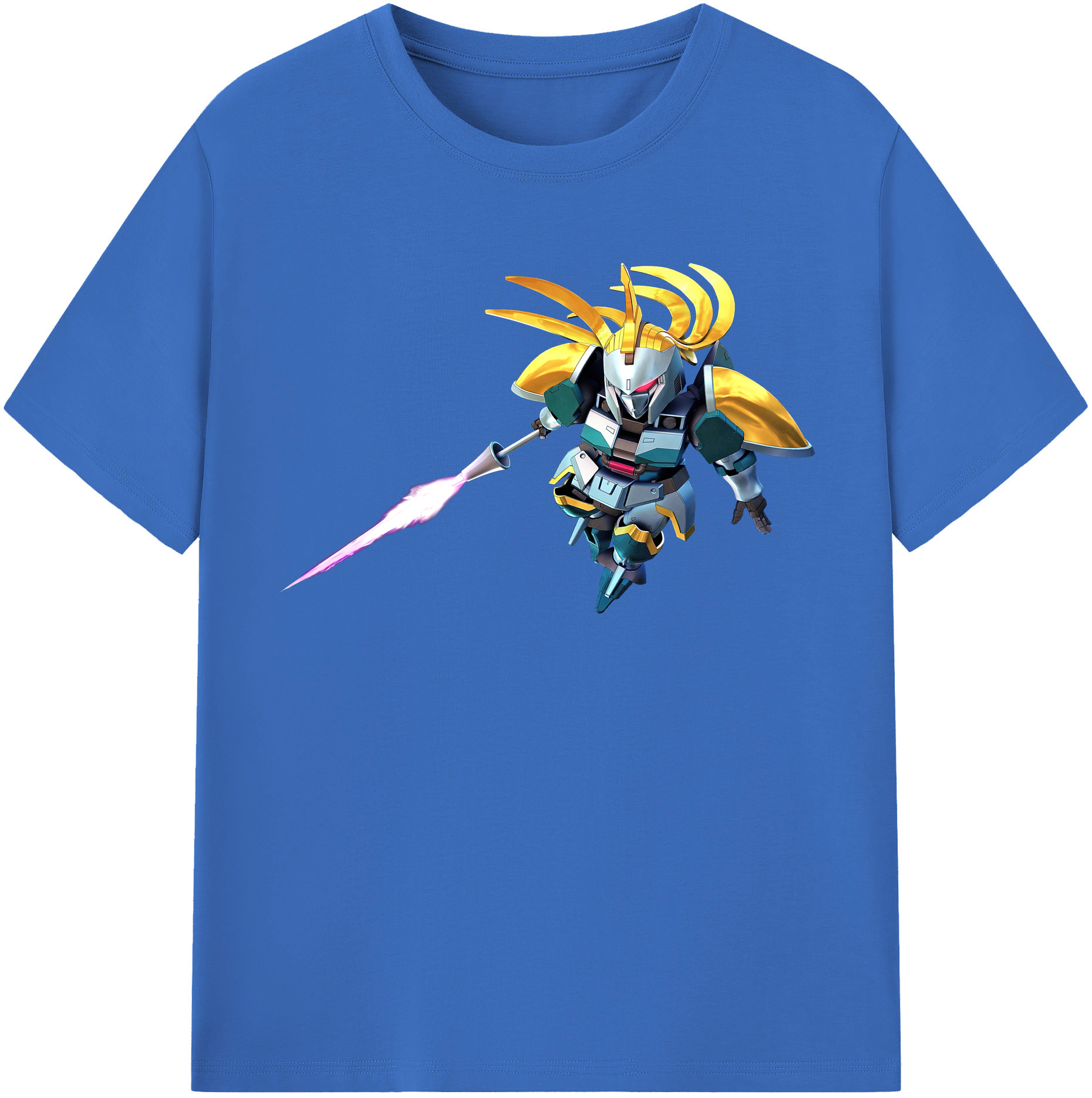 （画像用） 機動戦士ガンダム Mobile Suit Gundam 綿100％半袖Tシャツ（フロントプリント）