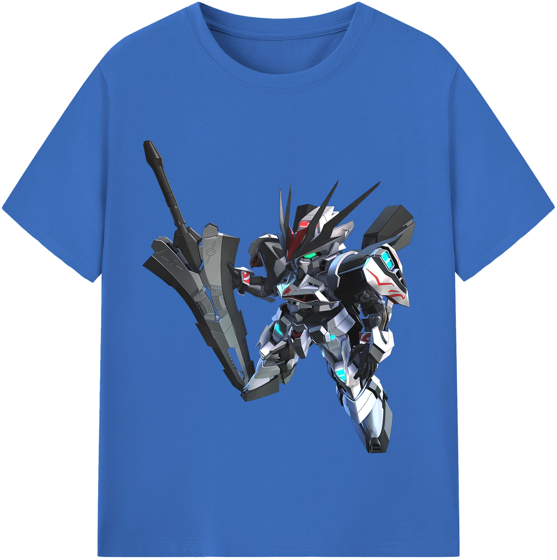 （画像用） 機動戦士ガンダム Mobile Suit Gundam 綿100％半袖Tシャツ（フロントプリント）