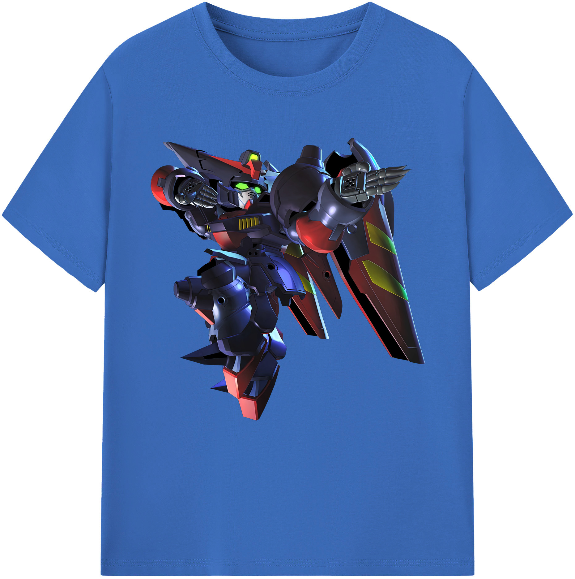 （画像用） 機動戦士ガンダム Mobile Suit Gundam 綿100％半袖Tシャツ（フロントプリント）