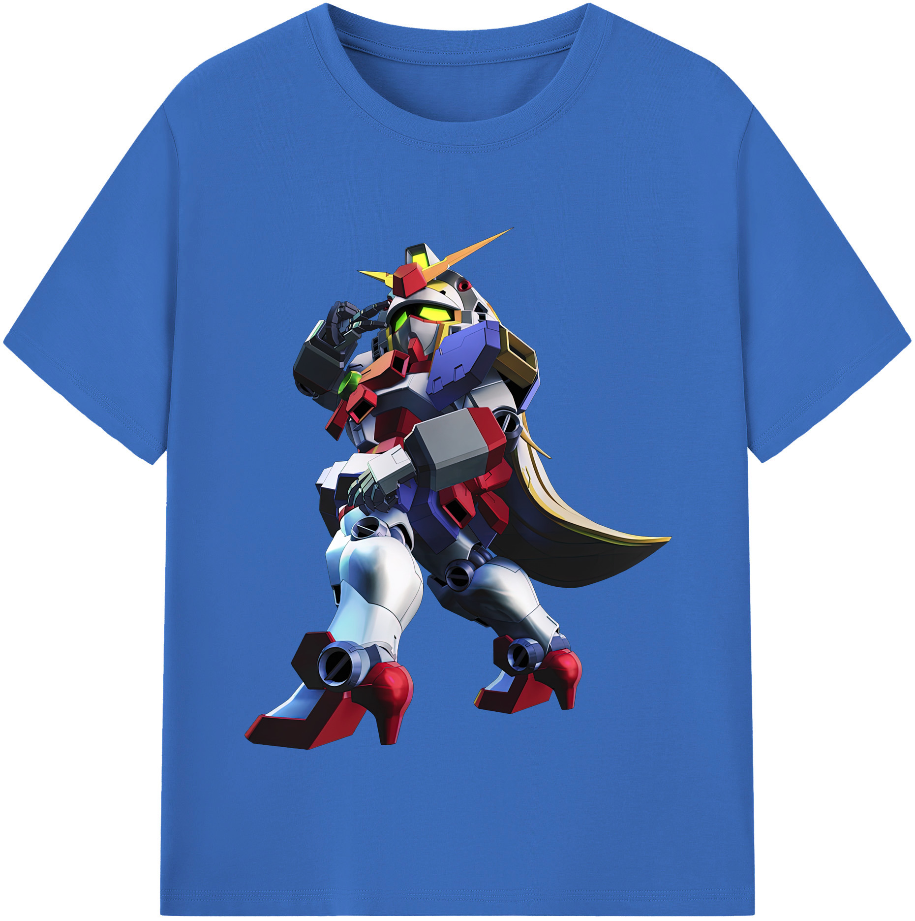 （画像用） 機動戦士ガンダム Mobile Suit Gundam 綿100％半袖Tシャツ（フロントプリント）