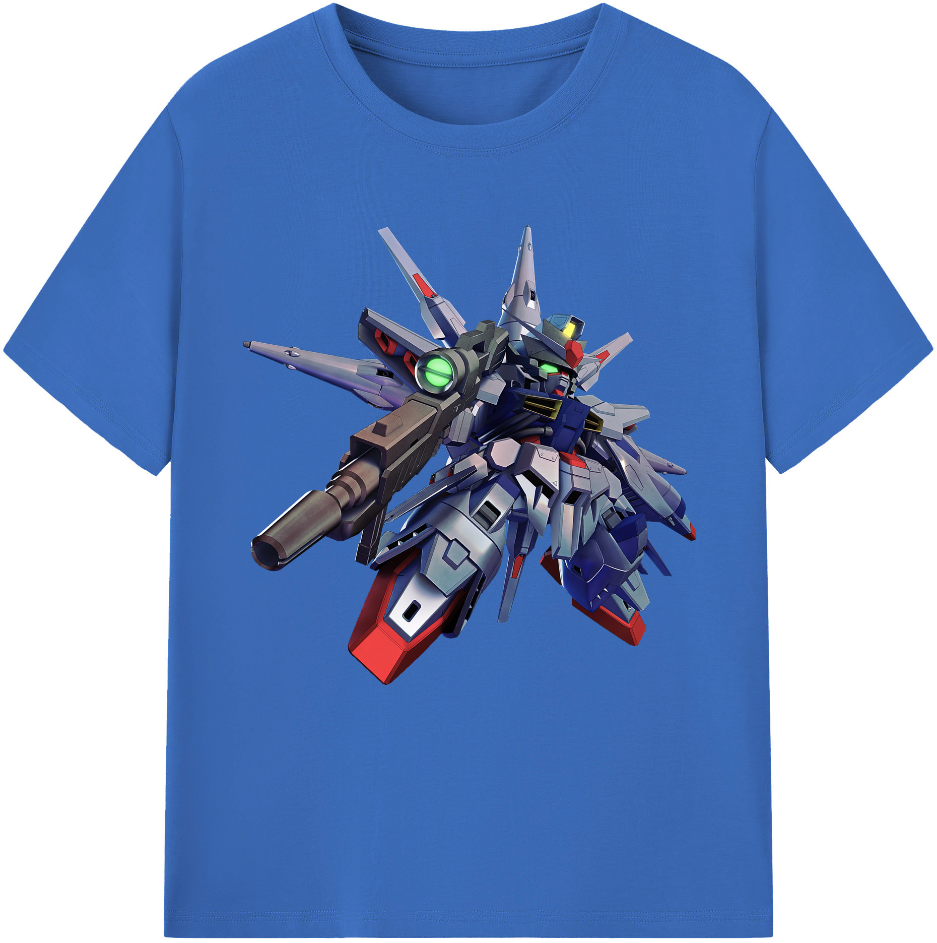 （画像用） 機動戦士ガンダム Mobile Suit Gundam 綿100％半袖Tシャツ（フロントプリント）