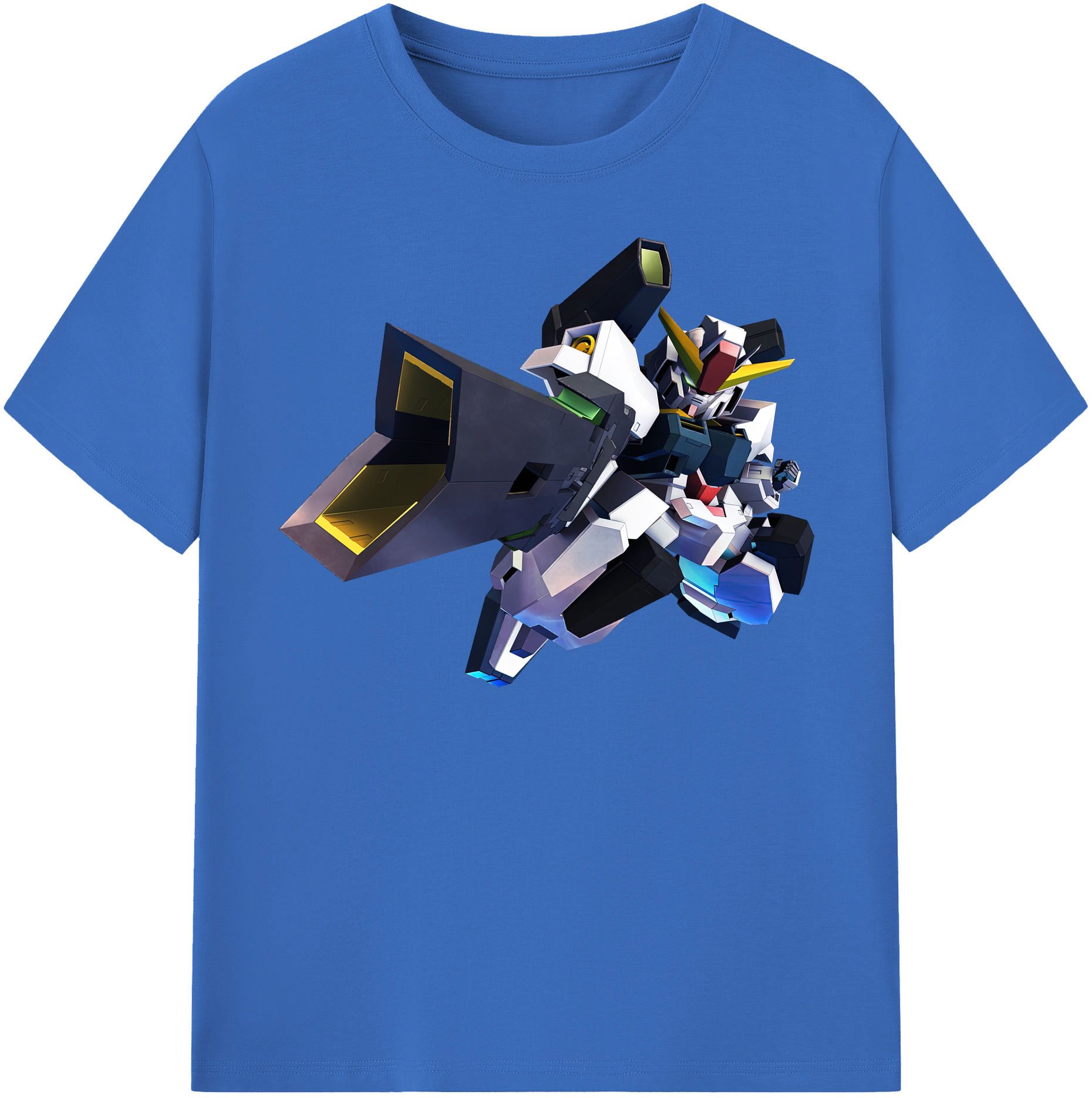 （画像用） 機動戦士ガンダム Mobile Suit Gundam 綿100％半袖Tシャツ（フロントプリント）