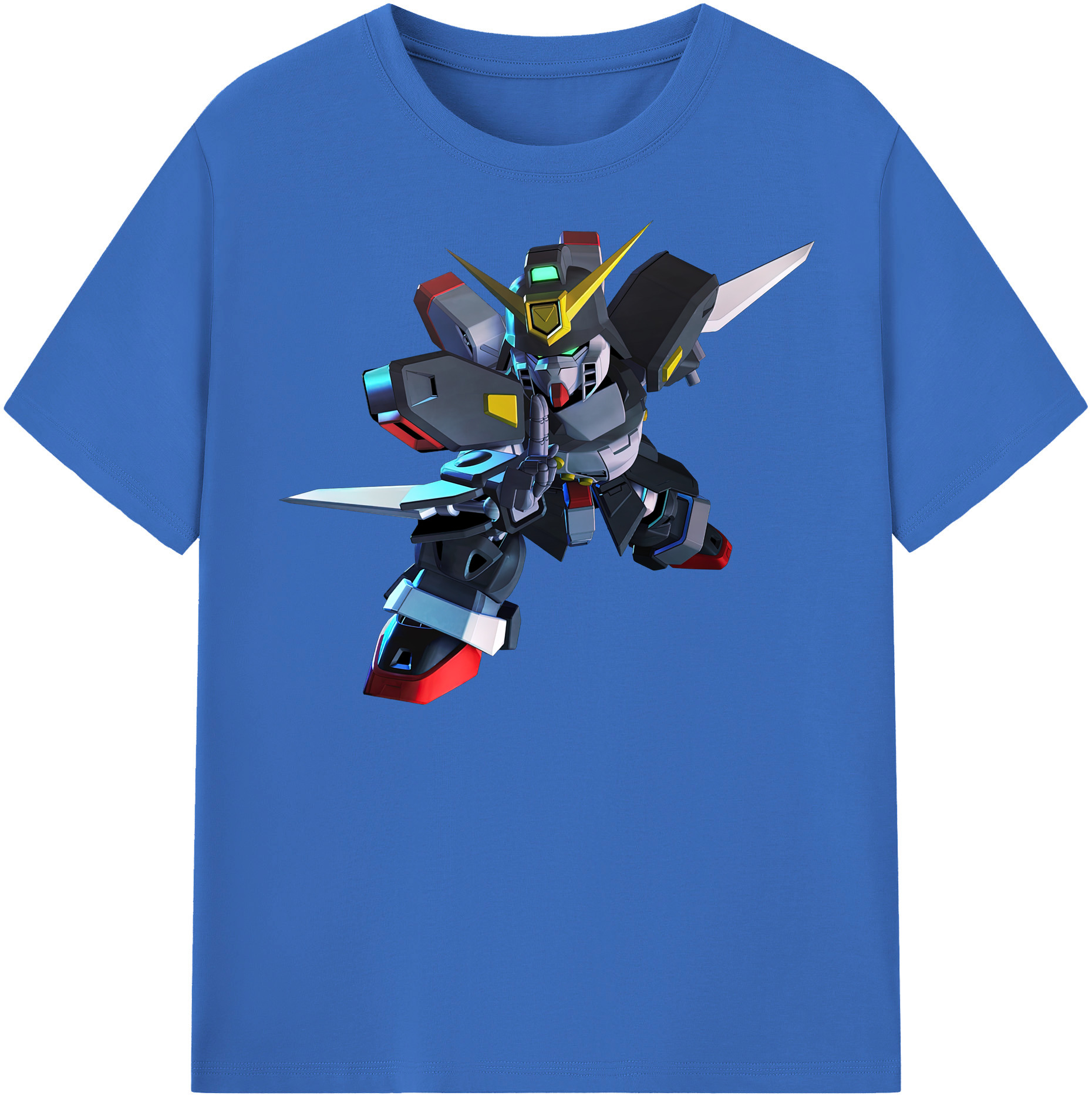 （画像用） 機動戦士ガンダム Mobile Suit Gundam 綿100％半袖Tシャツ（フロントプリント）