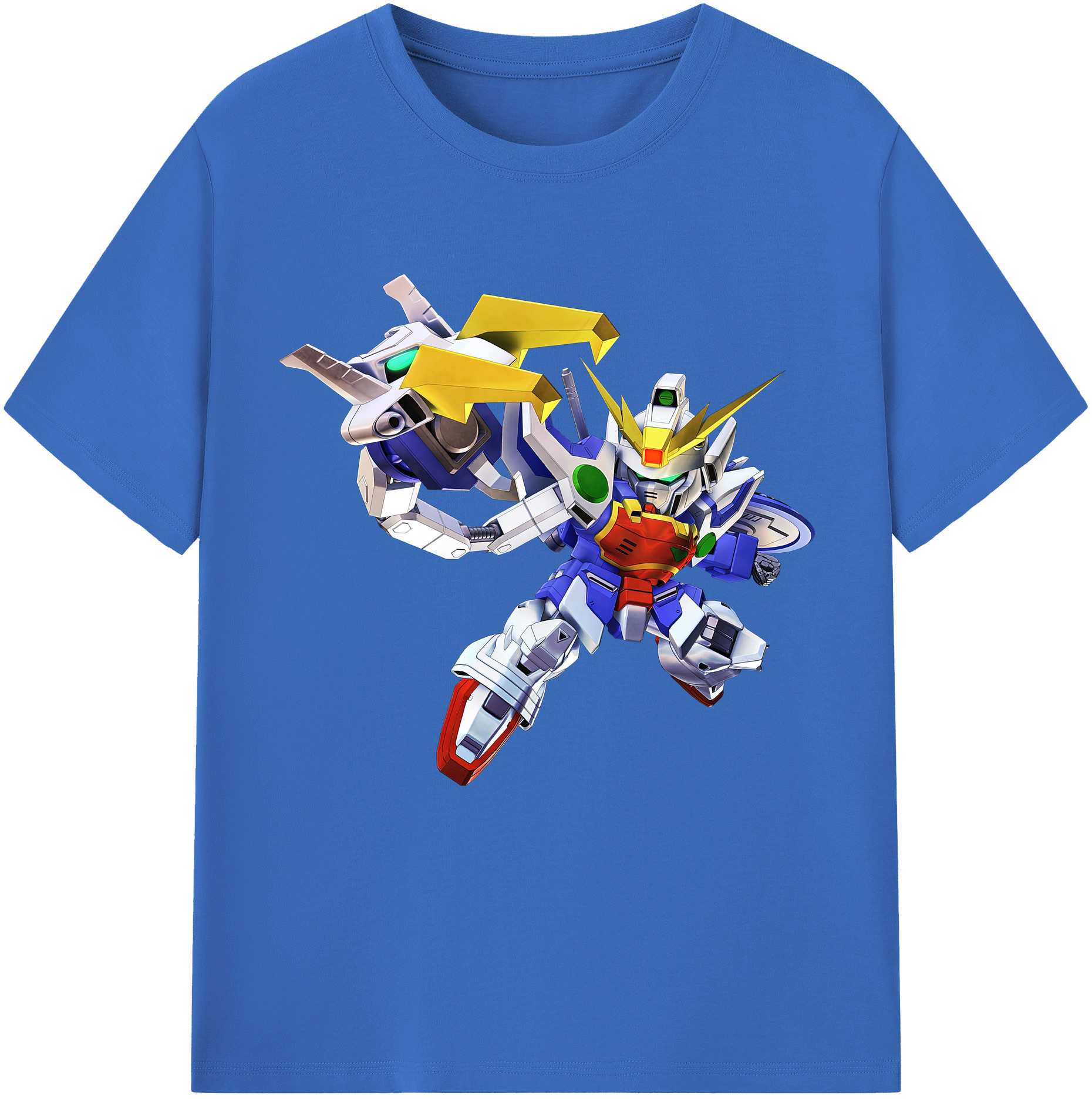 （画像用） 機動戦士ガンダム Mobile Suit Gundam 綿100％半袖Tシャツ（フロントプリント）