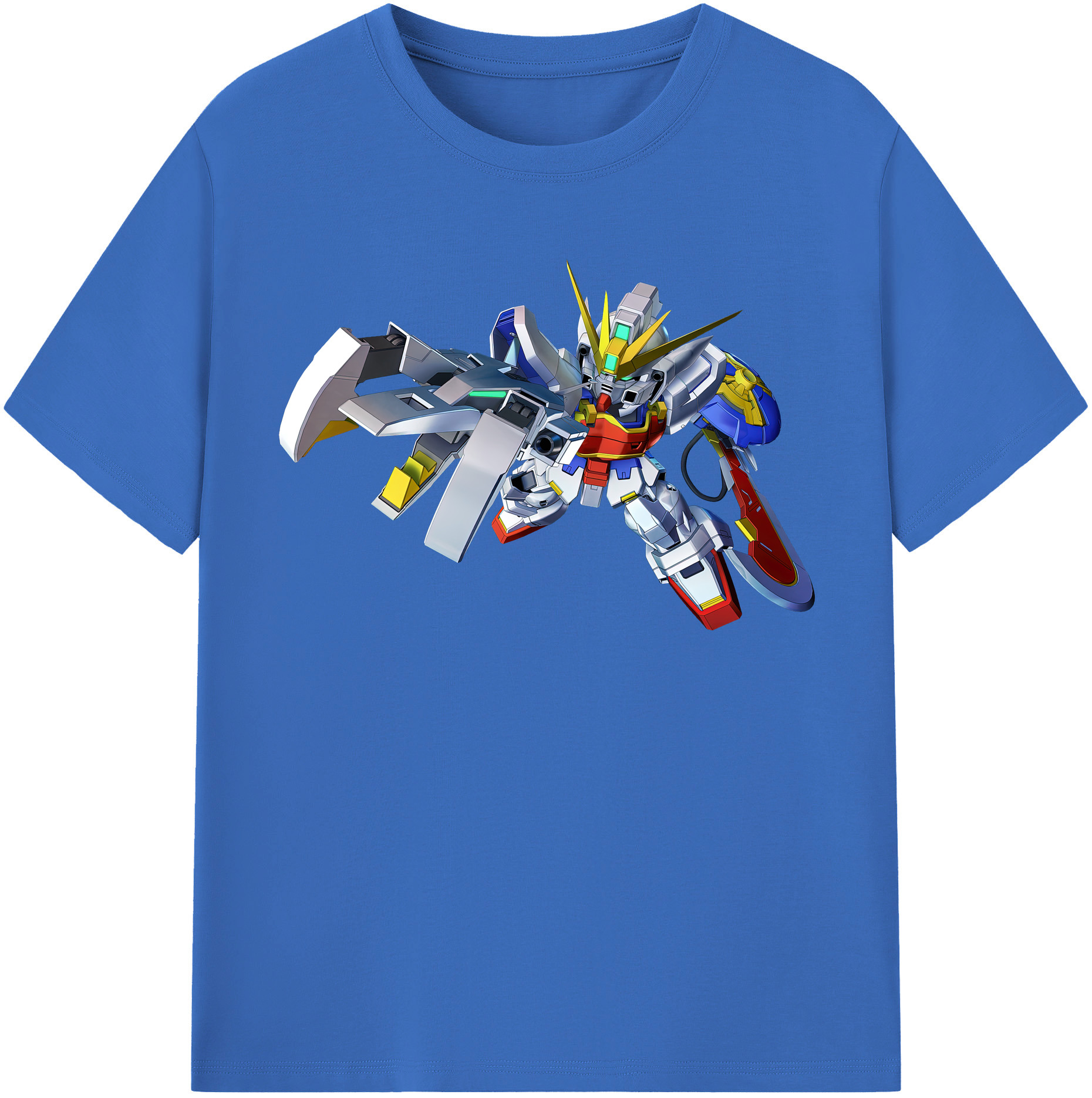 （画像用） 機動戦士ガンダム Mobile Suit Gundam 綿100％半袖Tシャツ（フロントプリント）