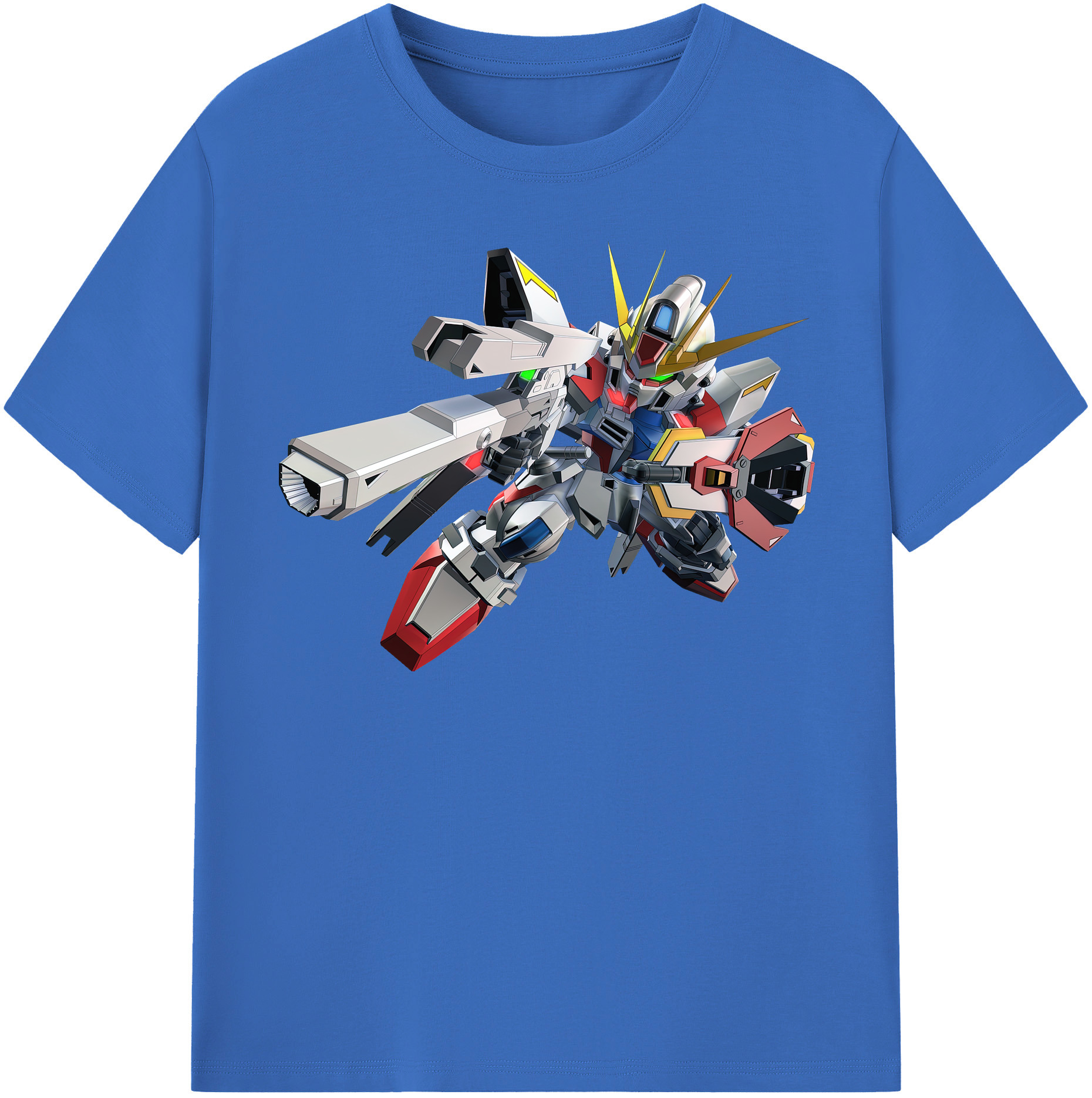 （画像用） 機動戦士ガンダム Mobile Suit Gundam 綿100％半袖Tシャツ（フロントプリント）