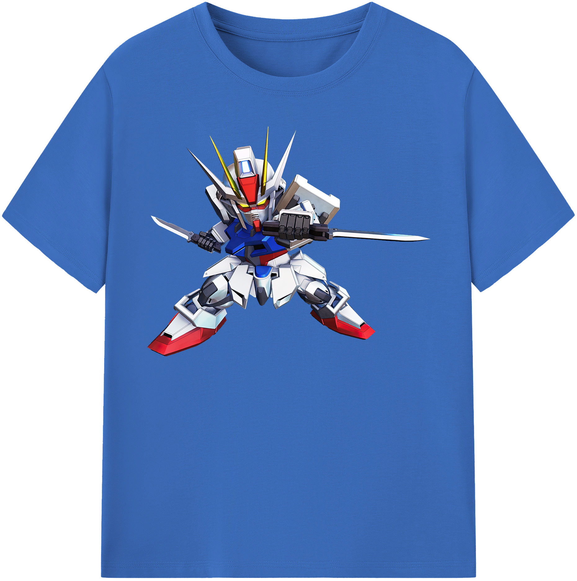 （画像用） 機動戦士ガンダム Mobile Suit Gundam 綿100％半袖Tシャツ（フロントプリント）