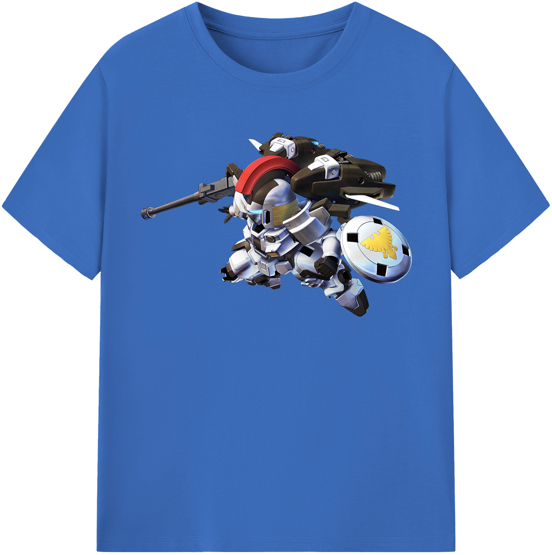 （画像用） 機動戦士ガンダム Mobile Suit Gundam 綿100％半袖Tシャツ（フロントプリント）