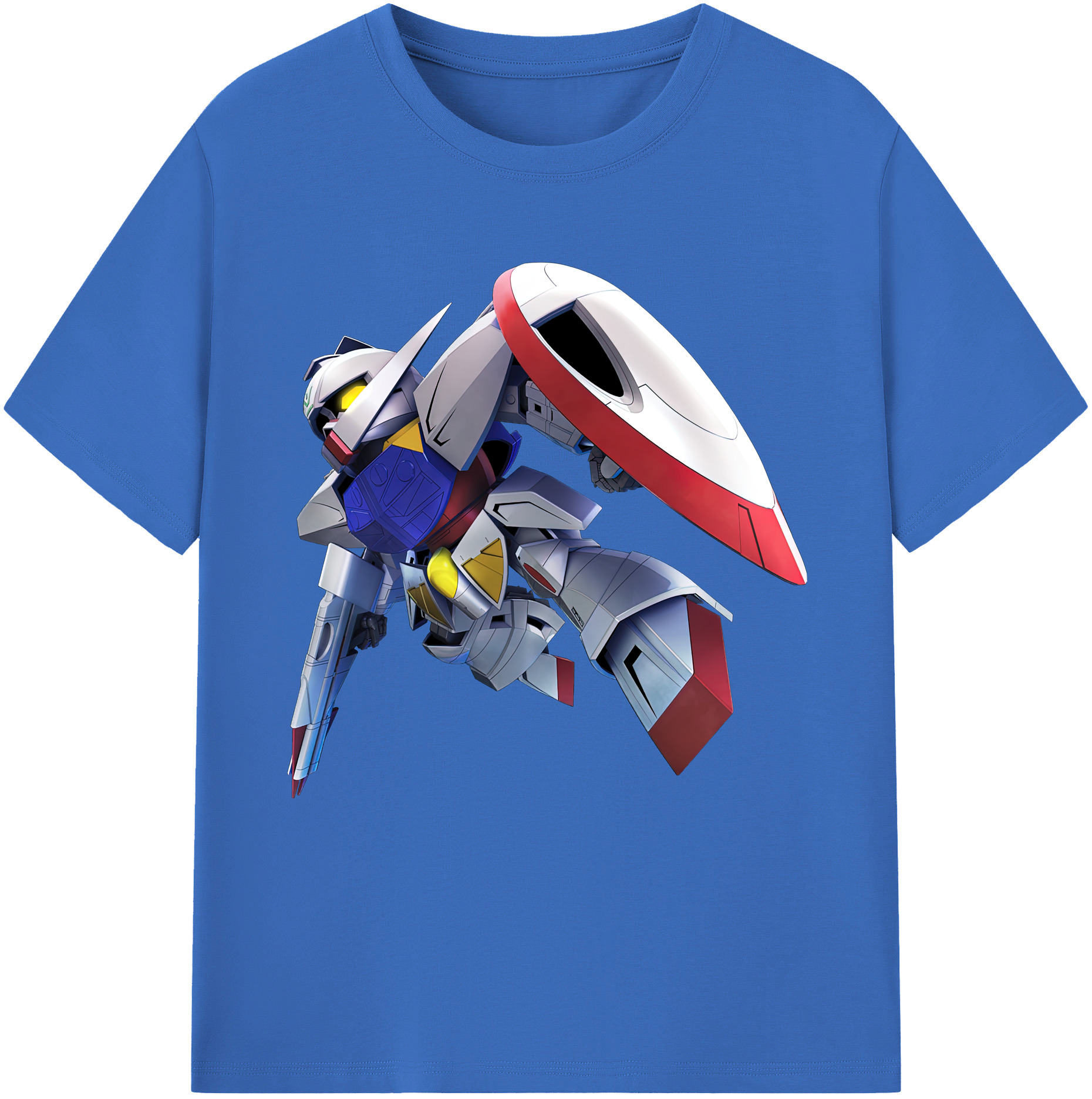 （画像用） 機動戦士ガンダム Mobile Suit Gundam 綿100％半袖Tシャツ（フロントプリント）