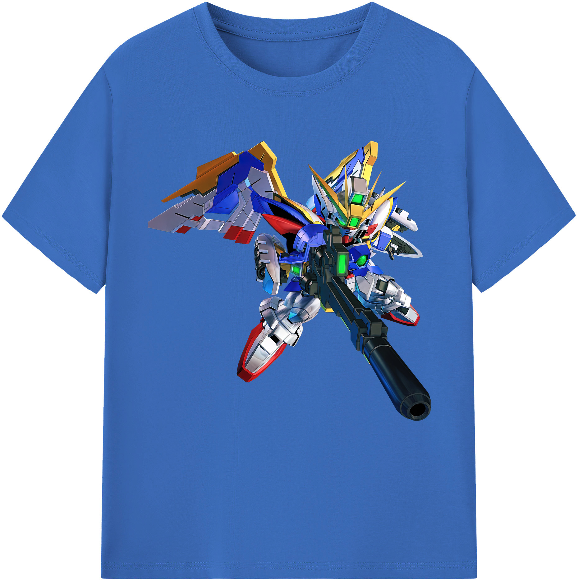 （画像用） 機動戦士ガンダム Mobile Suit Gundam 綿100％半袖Tシャツ（フロントプリント）