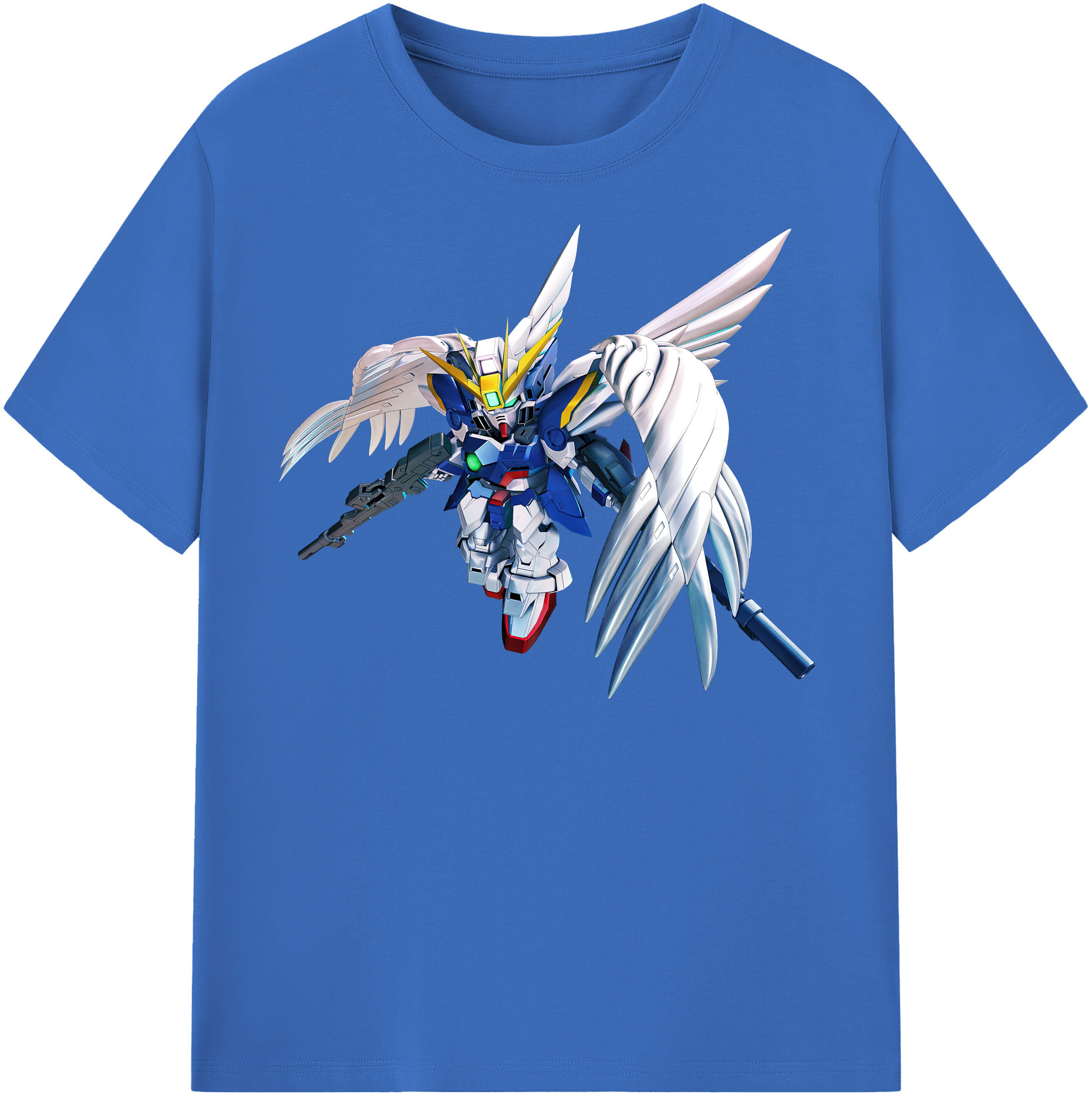 （画像用） 機動戦士ガンダム Mobile Suit Gundam 綿100％半袖Tシャツ（フロントプリント）