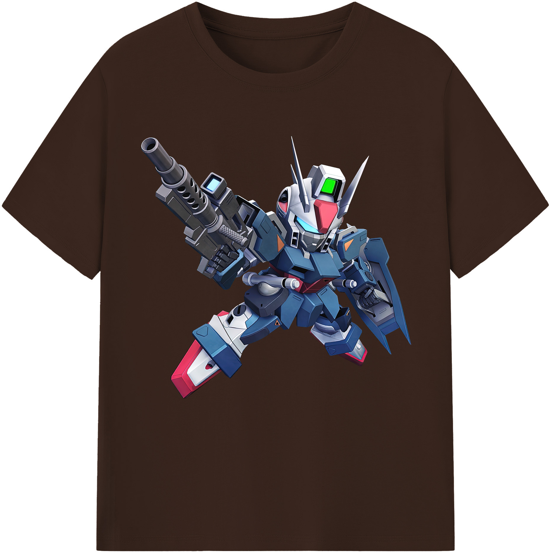 （画像用） 機動戦士ガンダム Mobile Suit Gundam 綿100％半袖Tシャツ（フロントプリント）