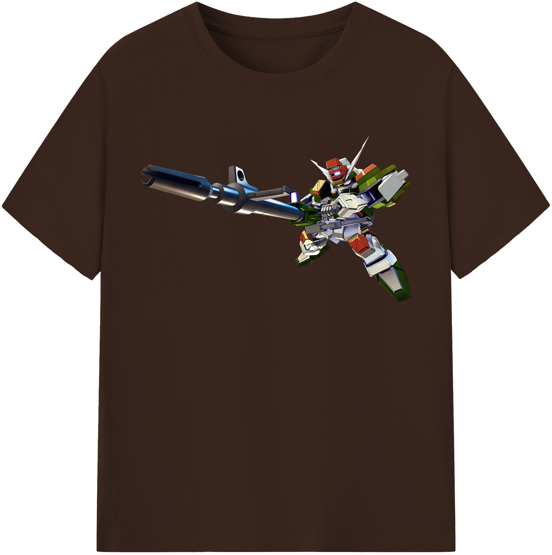 （画像用） 機動戦士ガンダム Mobile Suit Gundam 綿100％半袖Tシャツ（フロントプリント）
