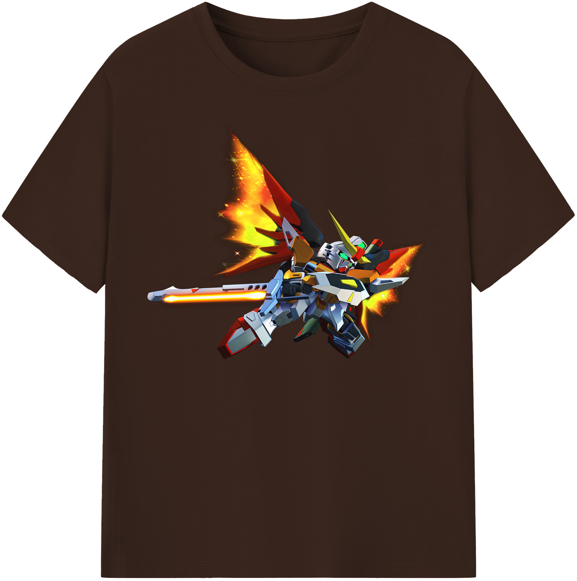 （画像用） 機動戦士ガンダム Mobile Suit Gundam 綿100％半袖Tシャツ（フロントプリント）