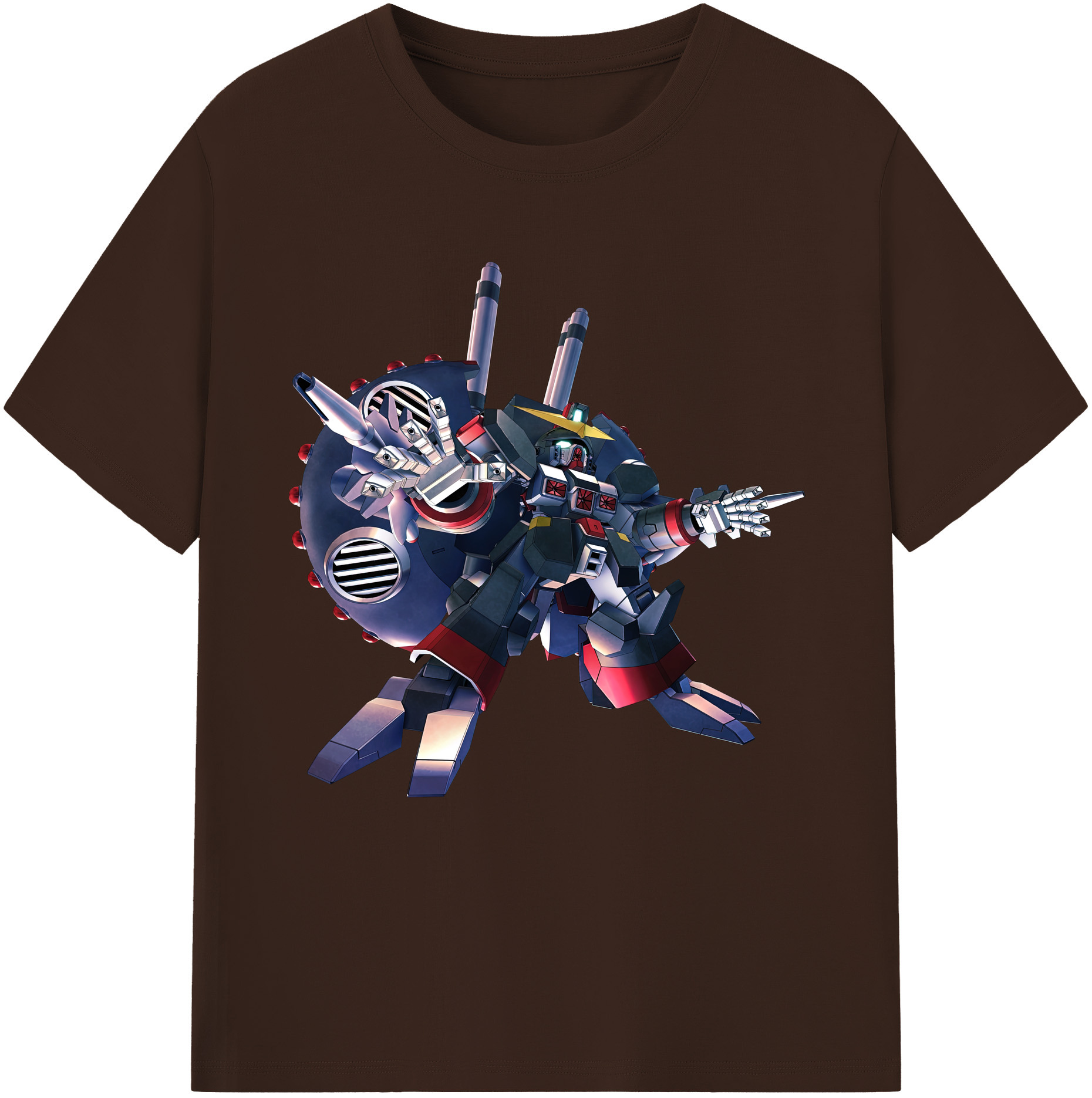（画像用） 機動戦士ガンダム Mobile Suit Gundam 綿100％半袖Tシャツ（フロントプリント）