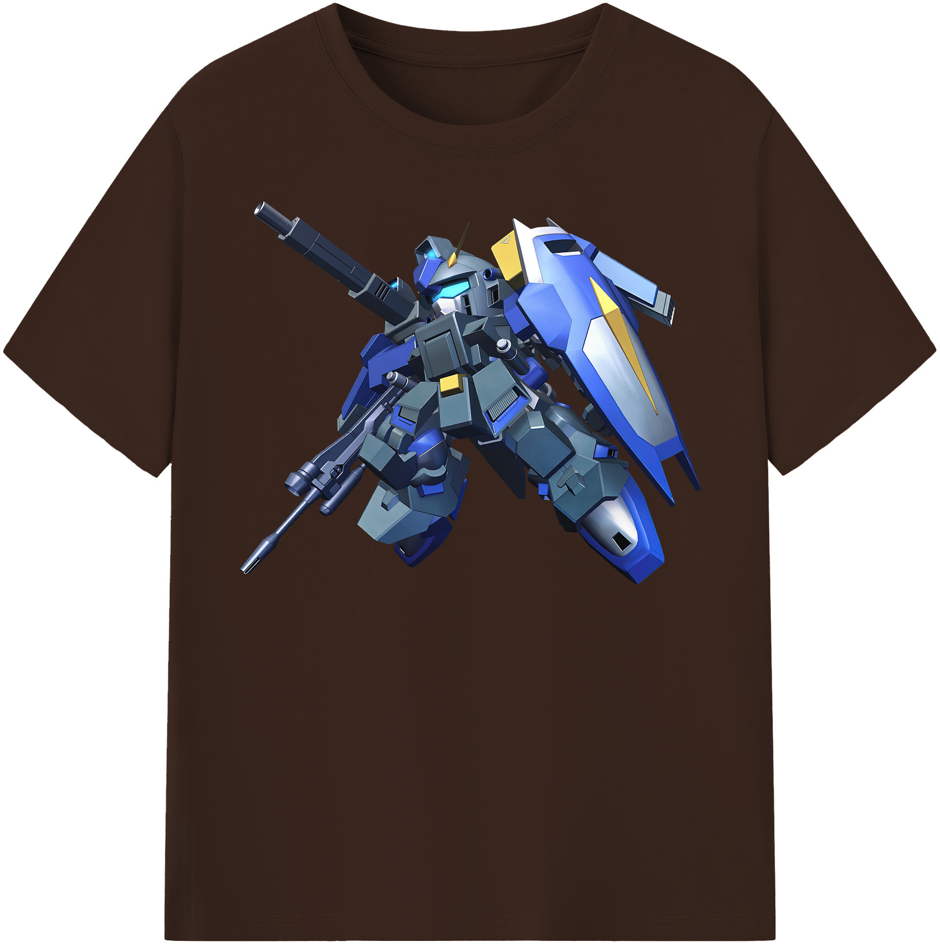 （画像用） 機動戦士ガンダム Mobile Suit Gundam 綿100％半袖Tシャツ（フロントプリント）