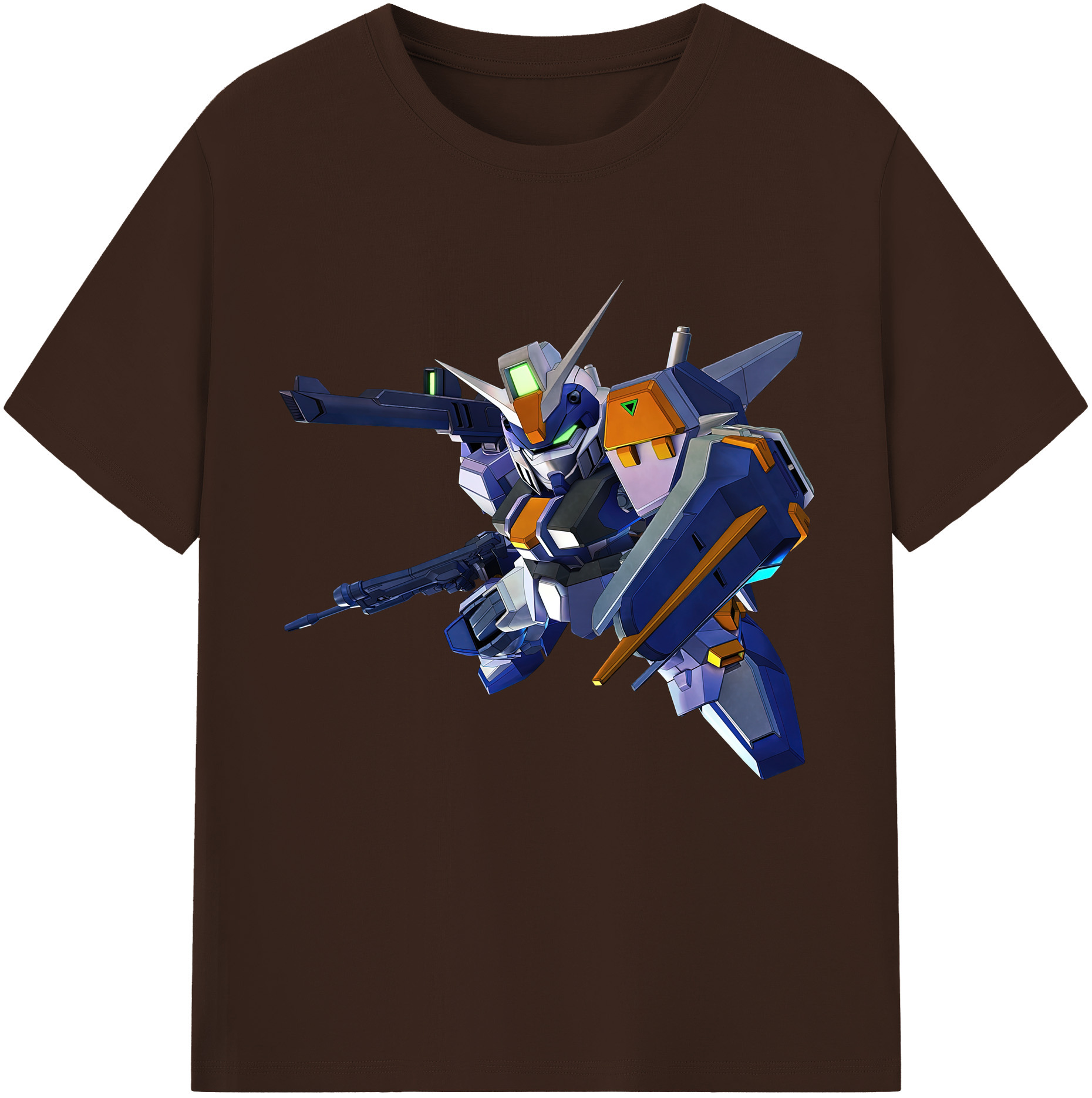 （画像用） 機動戦士ガンダム Mobile Suit Gundam 綿100％半袖Tシャツ（フロントプリント）