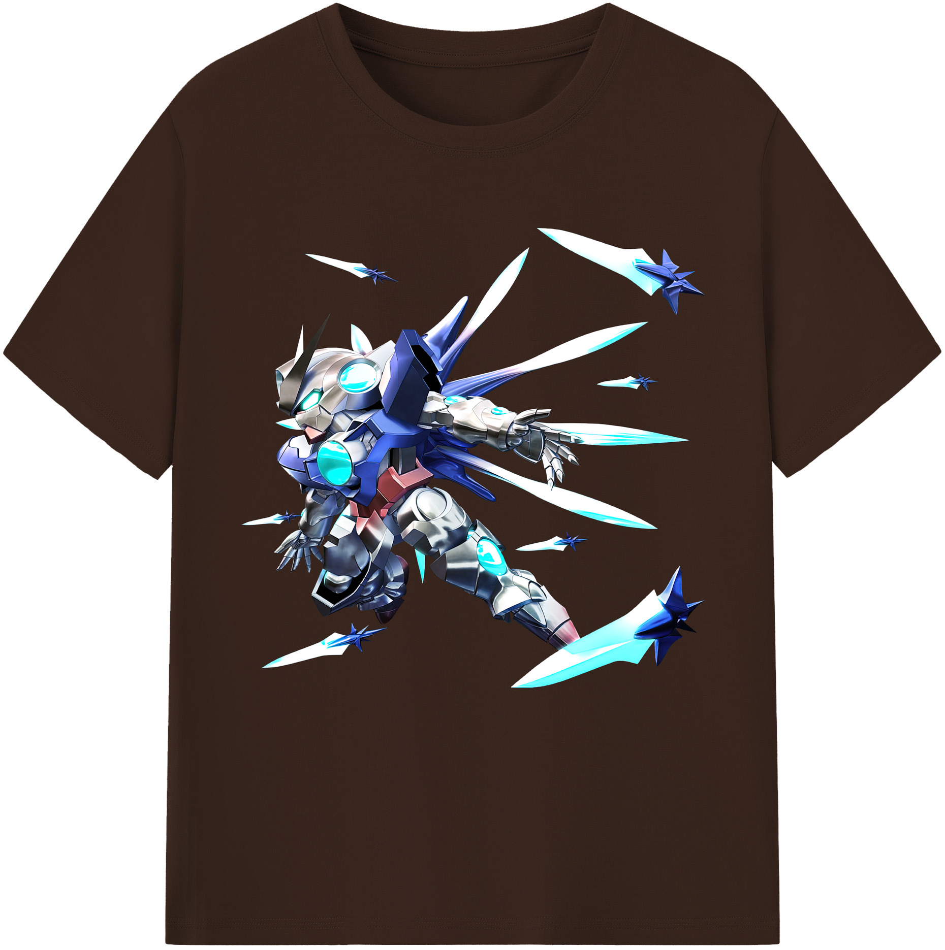 （画像用） 機動戦士ガンダム Mobile Suit Gundam 綿100％半袖Tシャツ（フロントプリント）