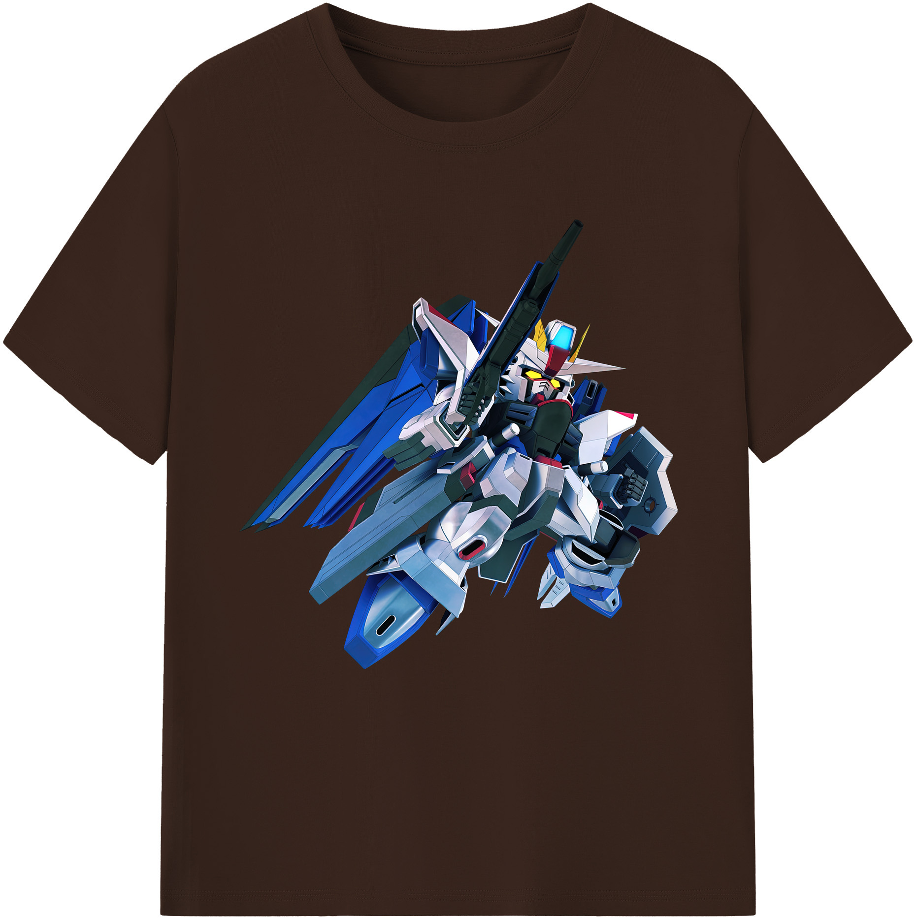 （画像用） 機動戦士ガンダム Mobile Suit Gundam 綿100％半袖Tシャツ（フロントプリント）