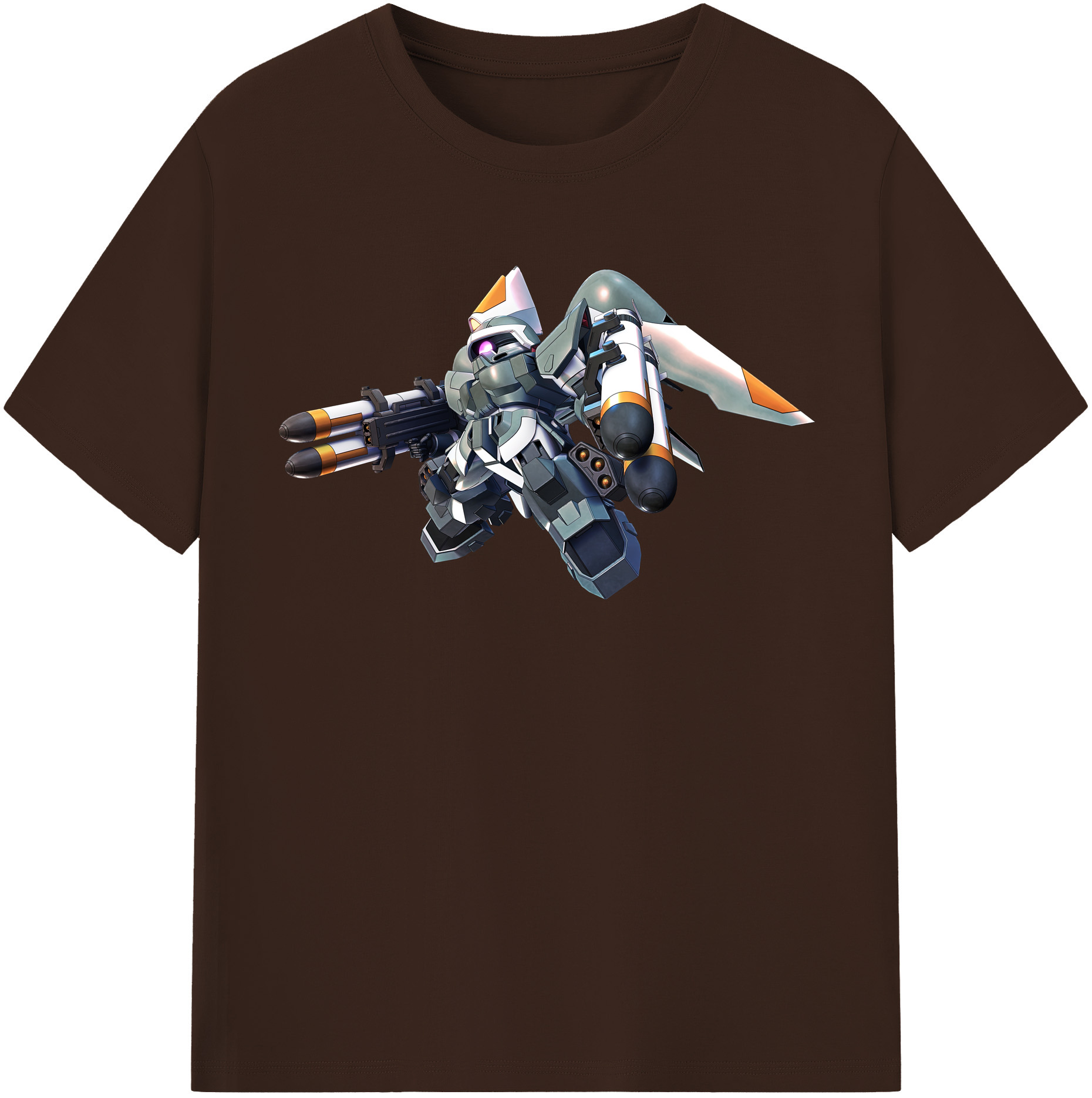 （画像用） 機動戦士ガンダム Mobile Suit Gundam 綿100％半袖Tシャツ（フロントプリント）