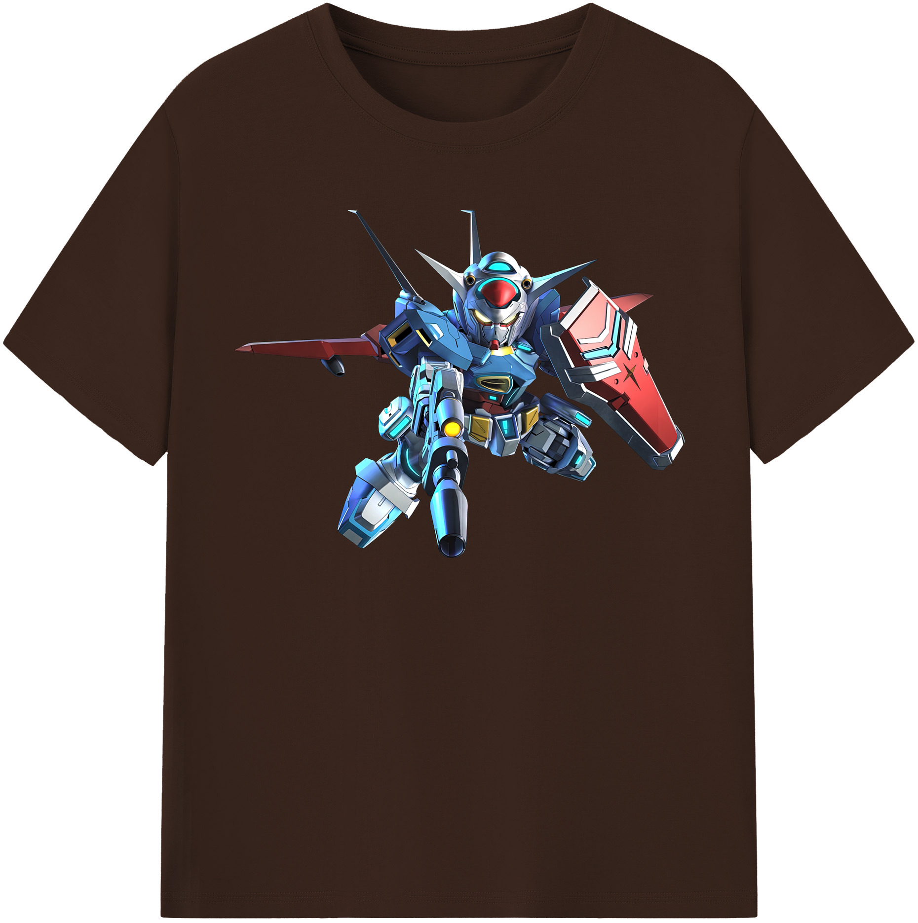（画像用） 機動戦士ガンダム Mobile Suit Gundam 綿100％半袖Tシャツ（フロントプリント）
