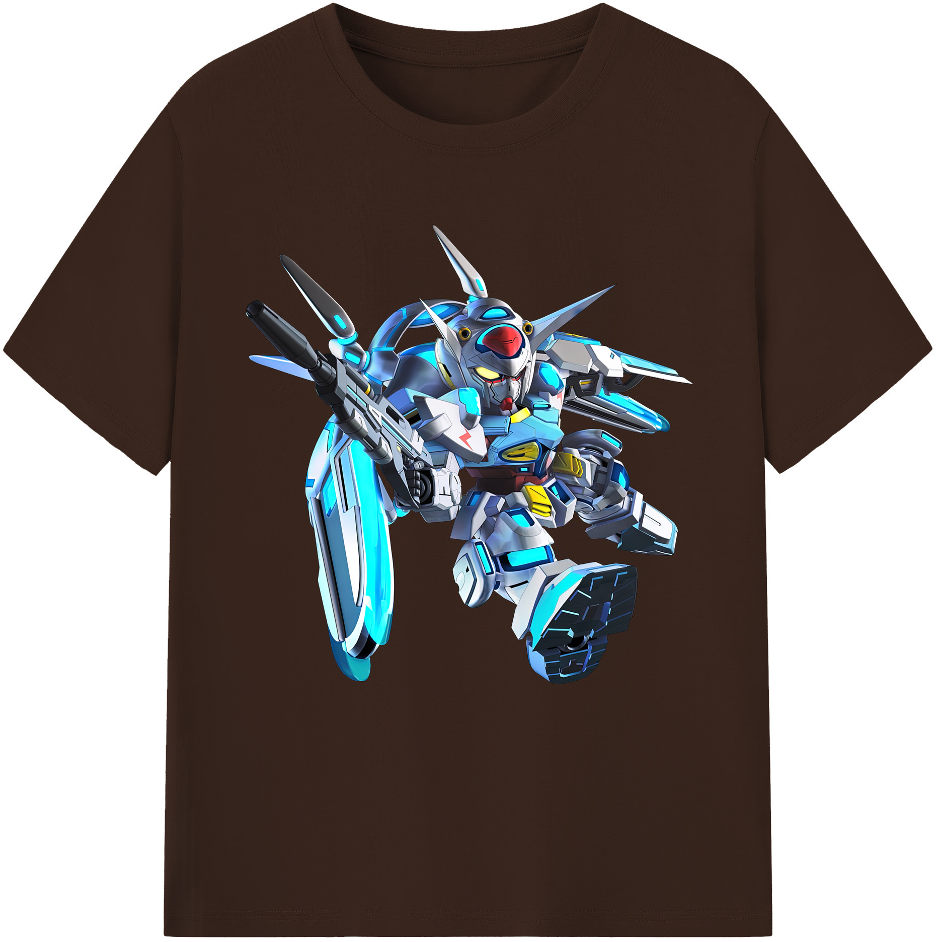 （画像用） 機動戦士ガンダム Mobile Suit Gundam 綿100％半袖Tシャツ（フロントプリント）