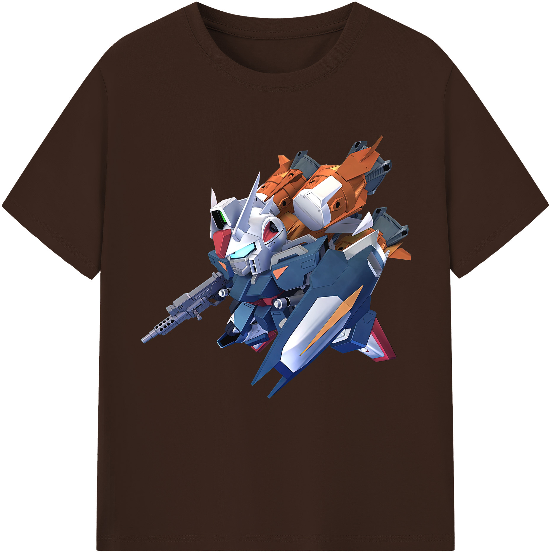 （画像用） 機動戦士ガンダム Mobile Suit Gundam 綿100％半袖Tシャツ（フロントプリント）