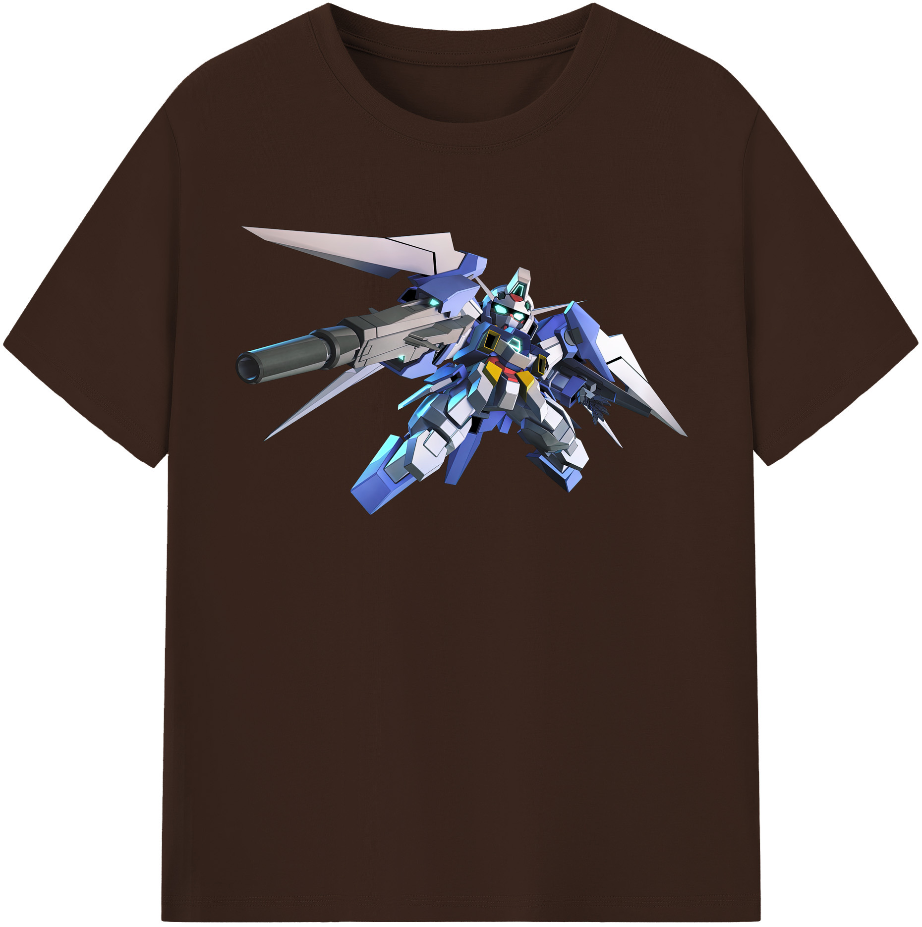 （画像用） 機動戦士ガンダム Mobile Suit Gundam 綿100％半袖Tシャツ（フロントプリント）