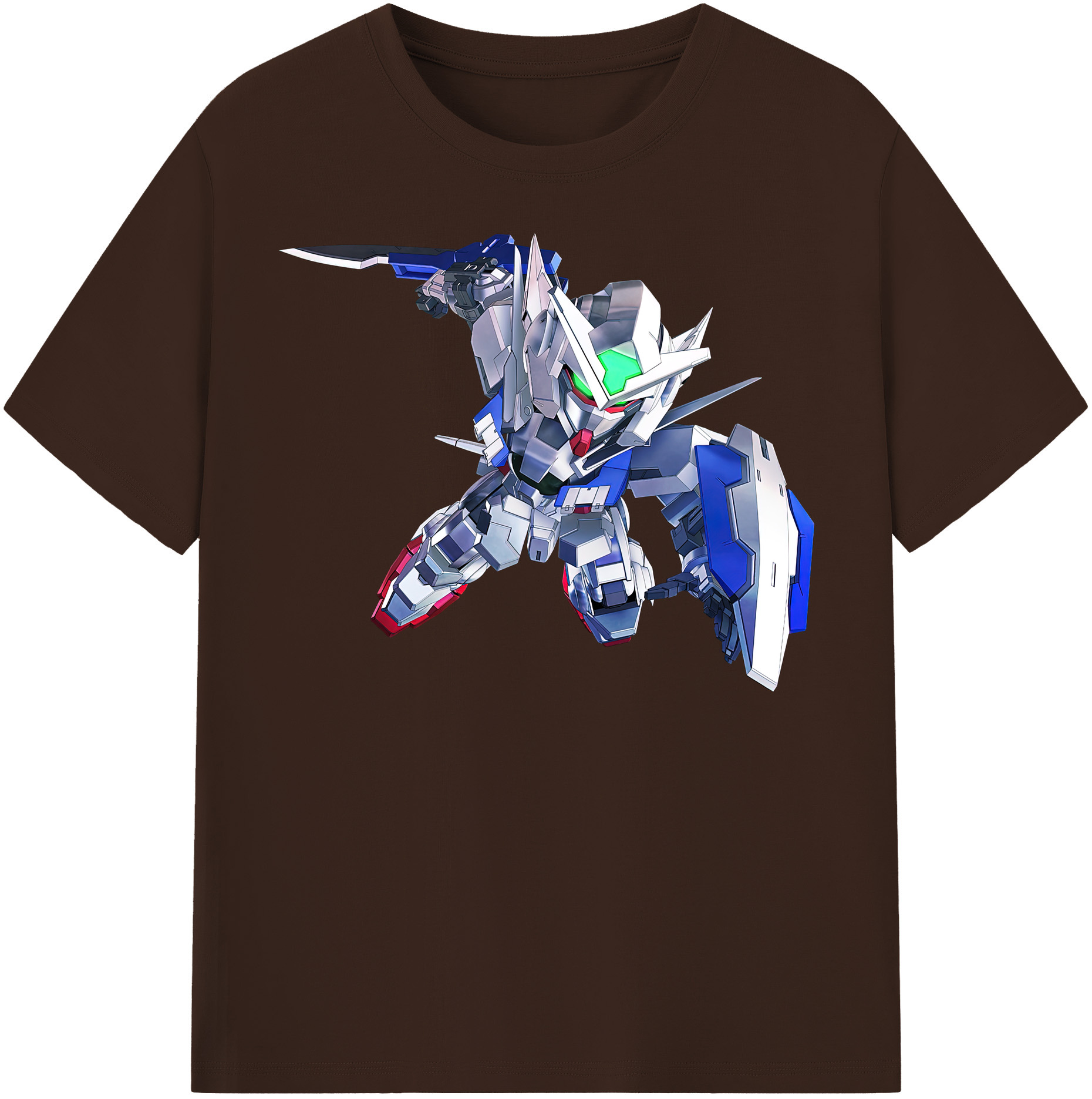 （画像用） 機動戦士ガンダム Mobile Suit Gundam 綿100％半袖Tシャツ（フロントプリント）