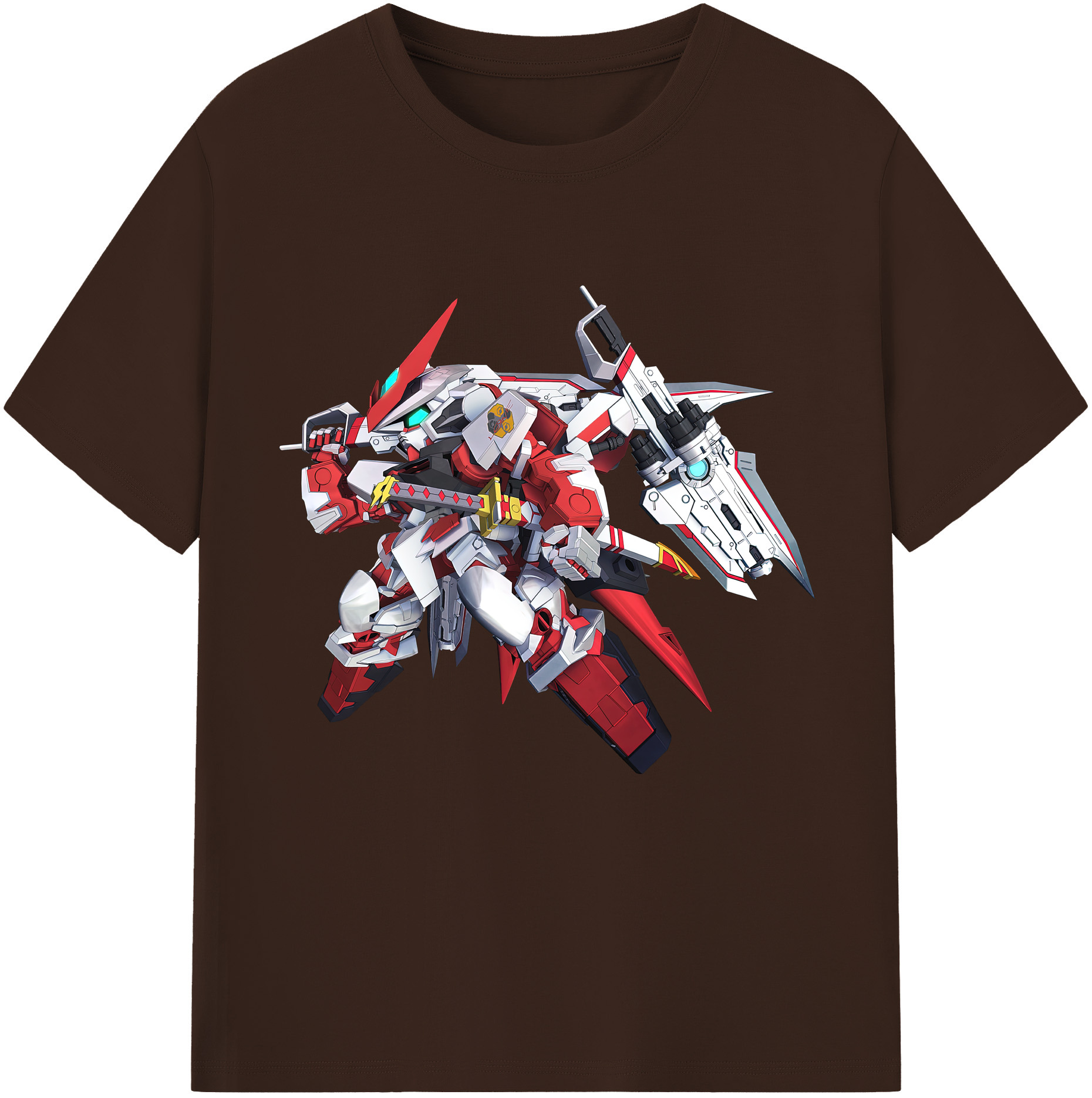 （画像用） 機動戦士ガンダム Mobile Suit Gundam 綿100％半袖Tシャツ（フロントプリント）