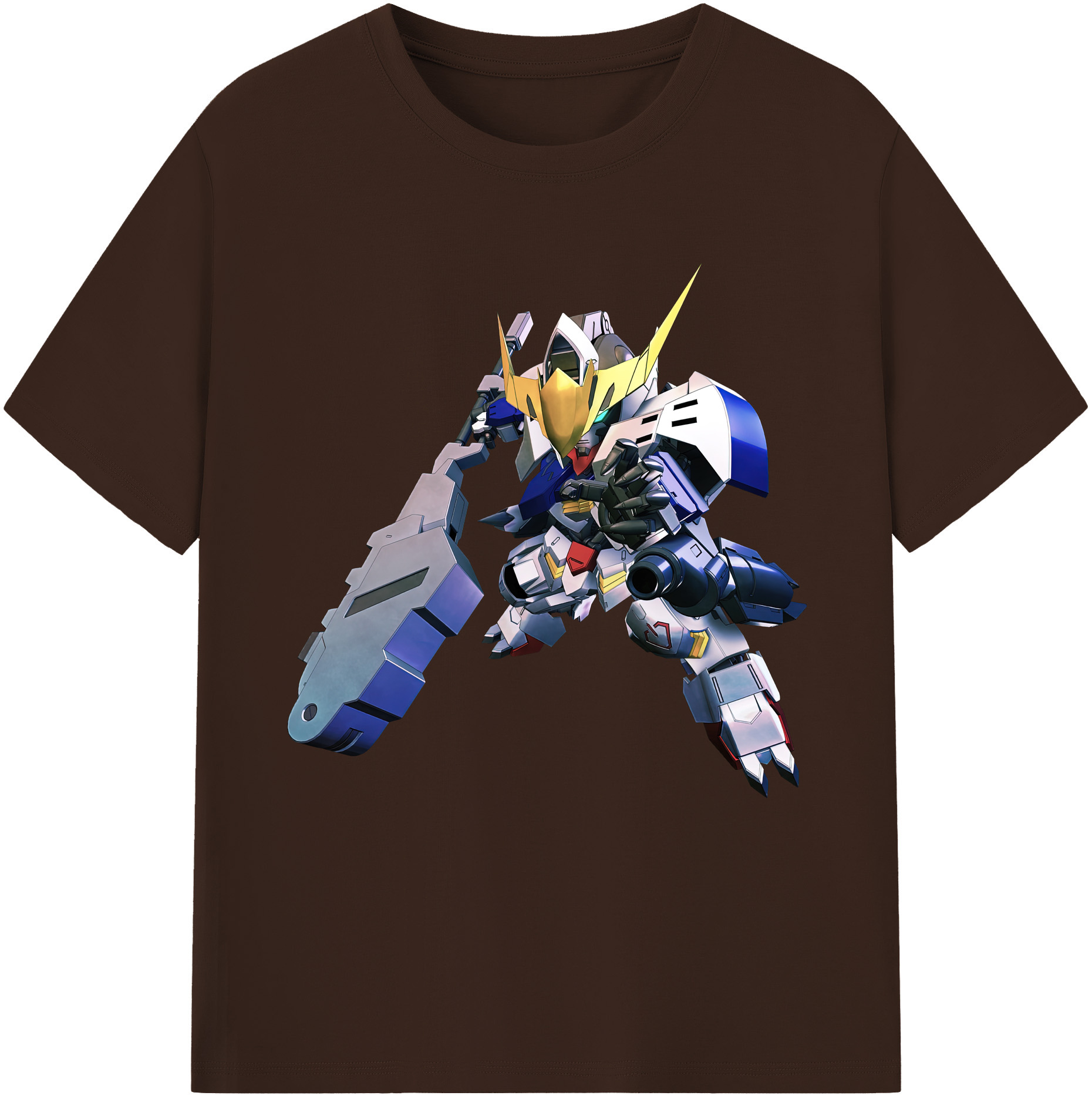 （画像用） 機動戦士ガンダム Mobile Suit Gundam 綿100％半袖Tシャツ（フロントプリント）