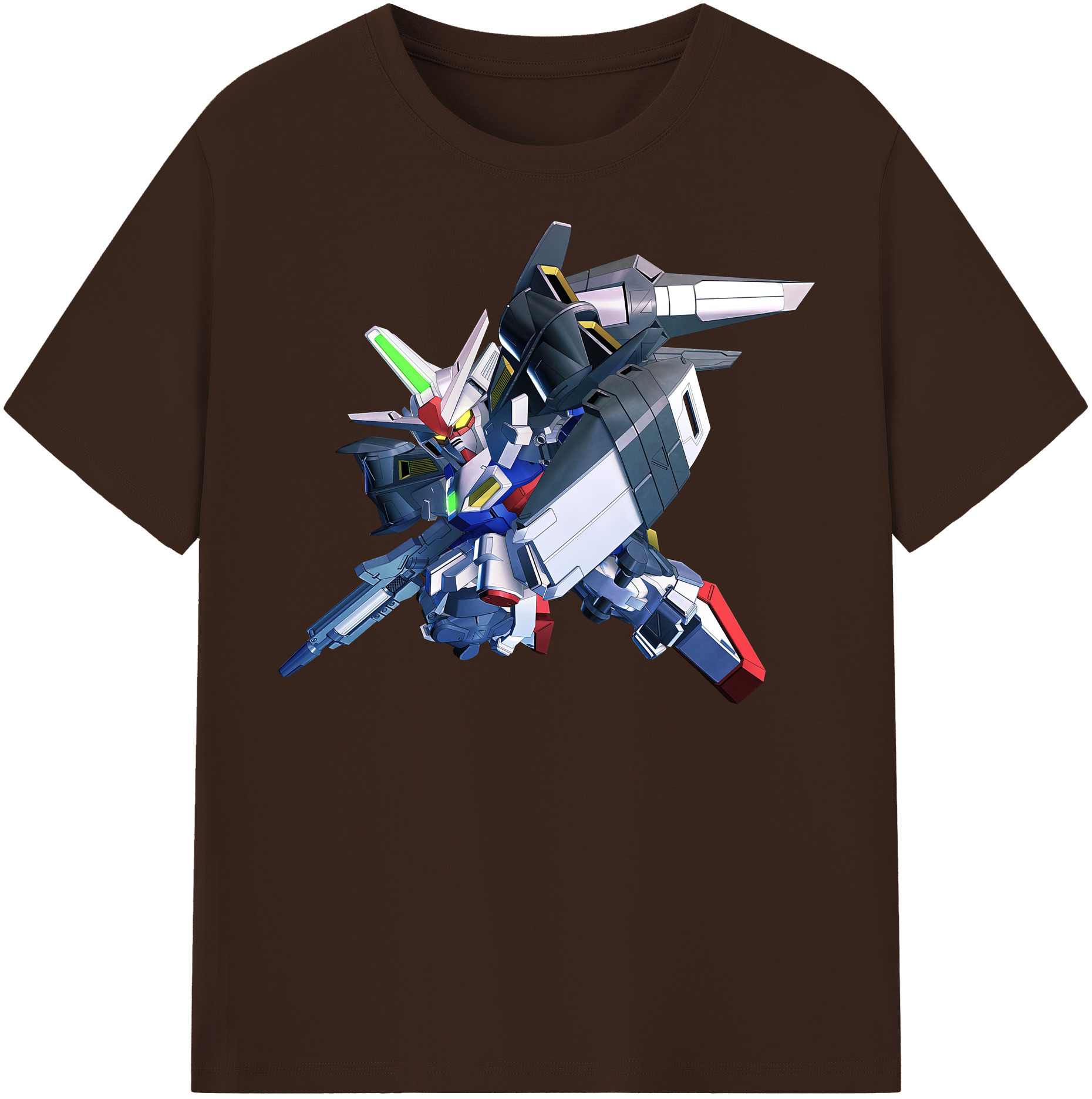 （画像用） 機動戦士ガンダム Mobile Suit Gundam 綿100％半袖Tシャツ（フロントプリント）