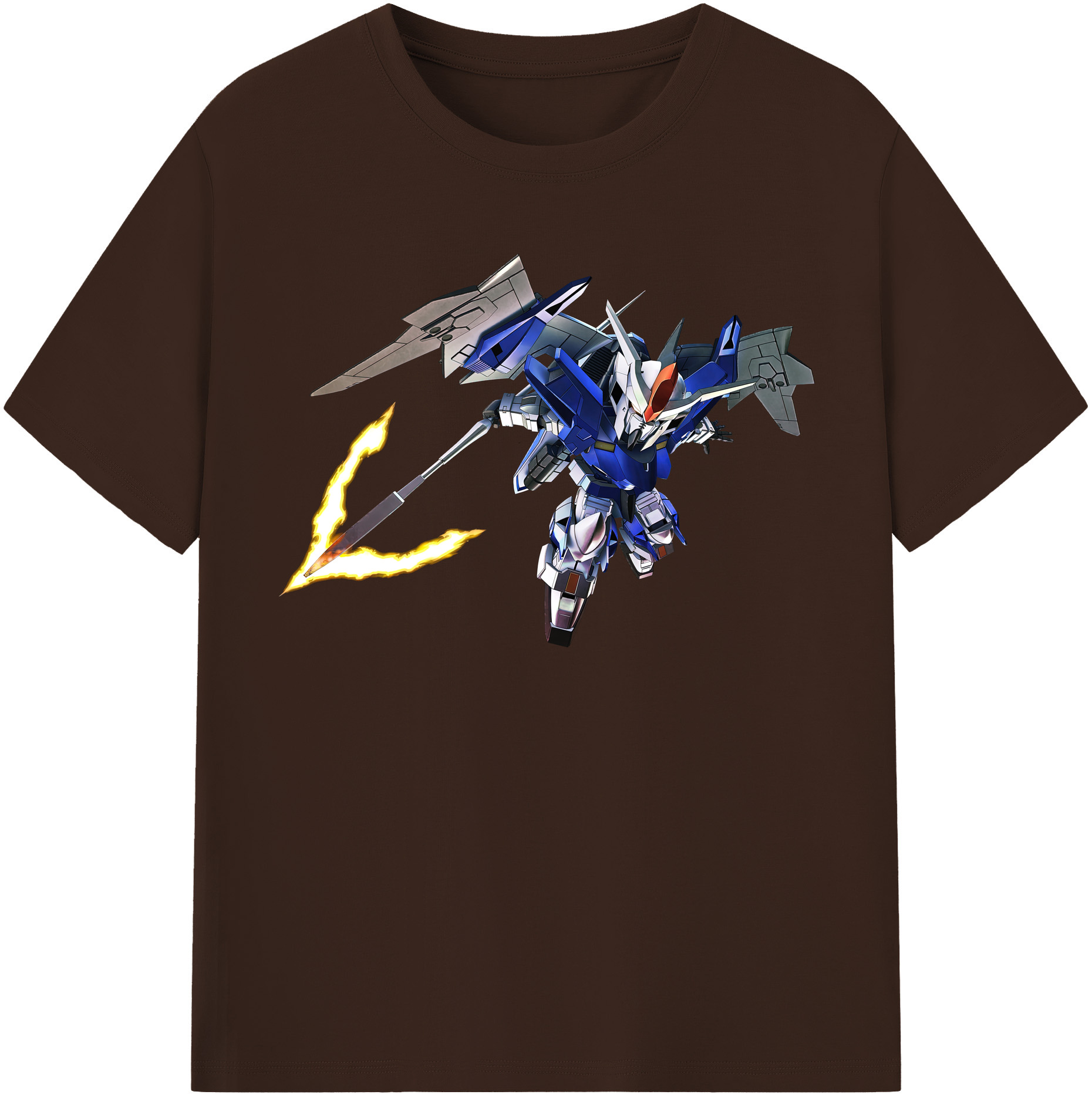 （画像用） 機動戦士ガンダム Mobile Suit Gundam 綿100％半袖Tシャツ（フロントプリント）