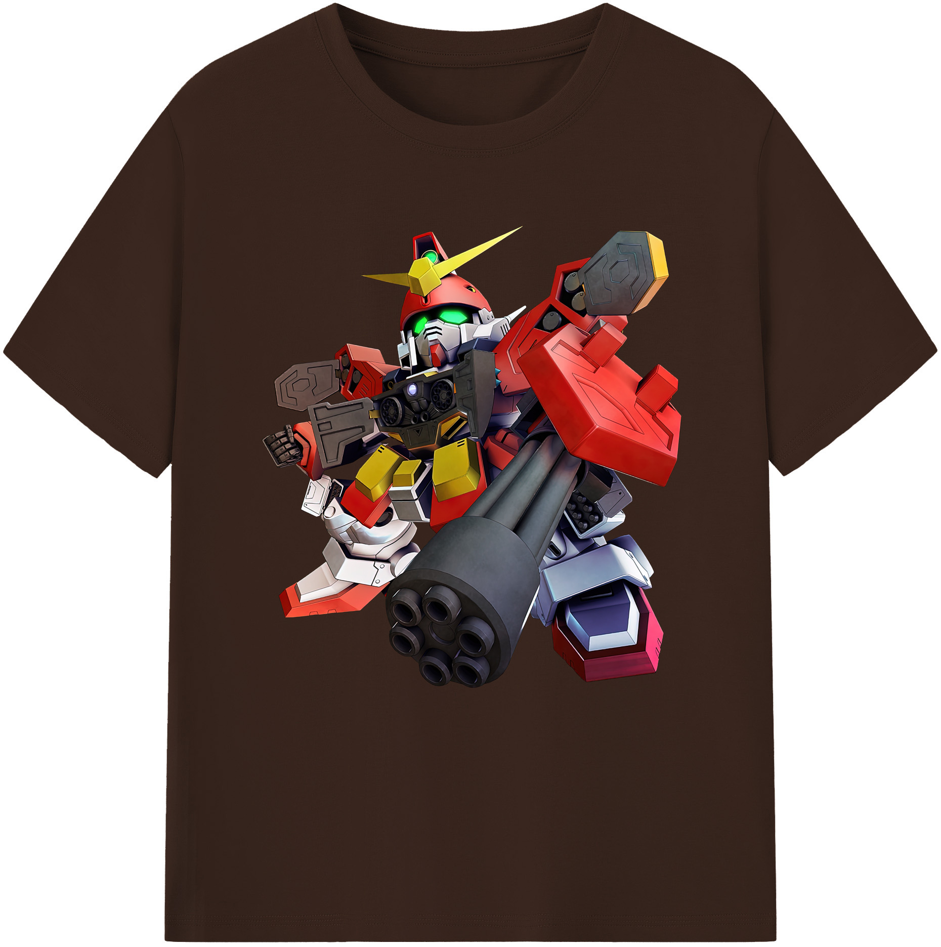 （画像用） 機動戦士ガンダム Mobile Suit Gundam 綿100％半袖Tシャツ（フロントプリント）