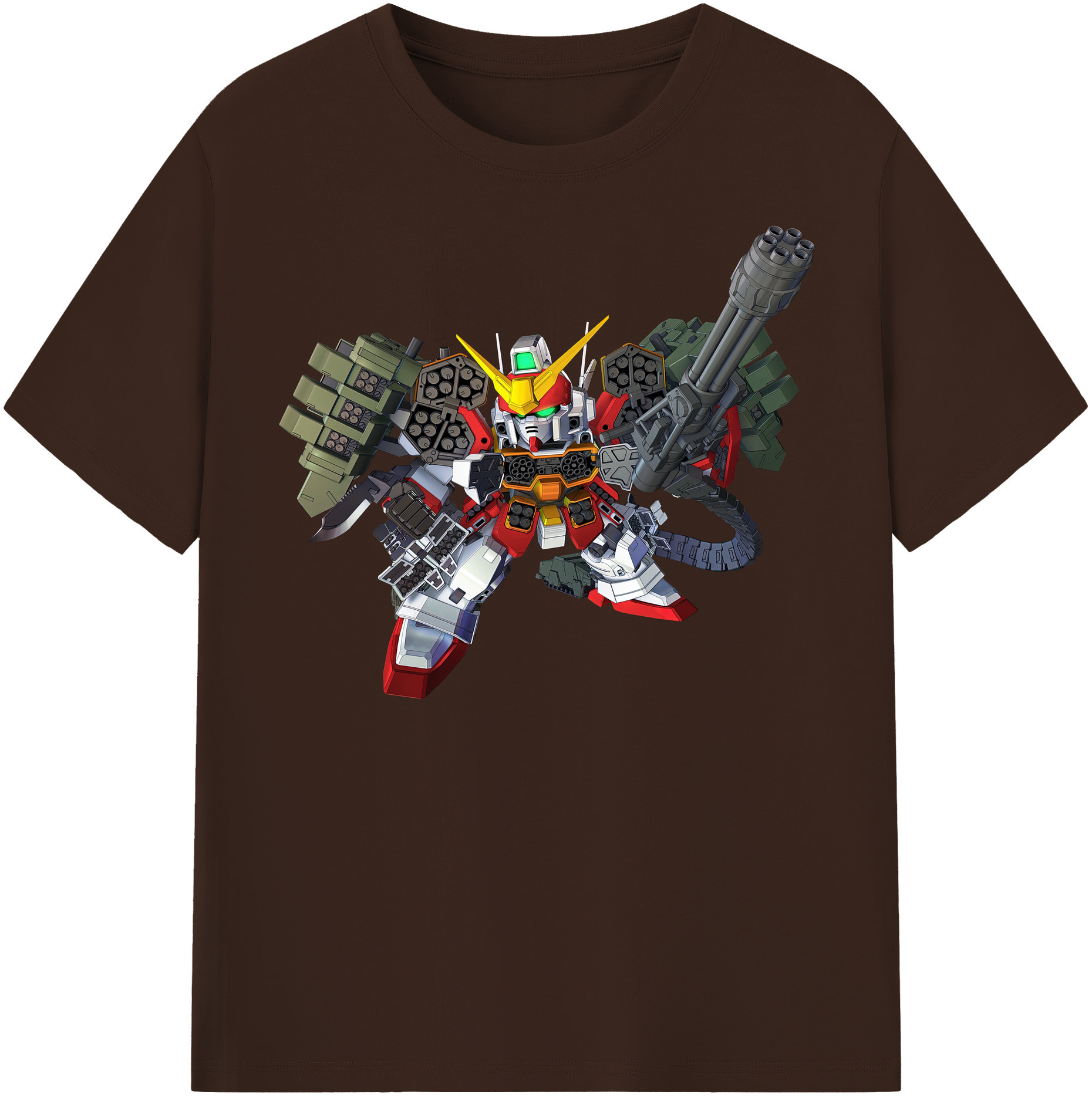（画像用） 機動戦士ガンダム Mobile Suit Gundam 綿100％半袖Tシャツ（フロントプリント）