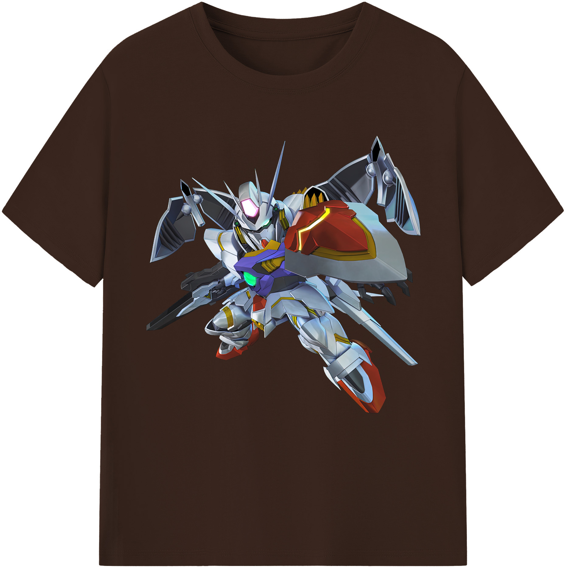 （画像用） 機動戦士ガンダム Mobile Suit Gundam 綿100％半袖Tシャツ（フロントプリント）